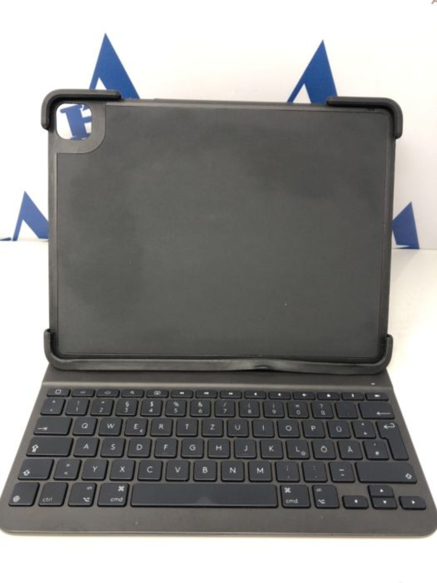 RRP £91.00 Logitech SLIM FOLIO PRO mit Hintergrundbeleuchtung, Bluetooth-Tastatur-Case, f??r iP - Image 2 of 3