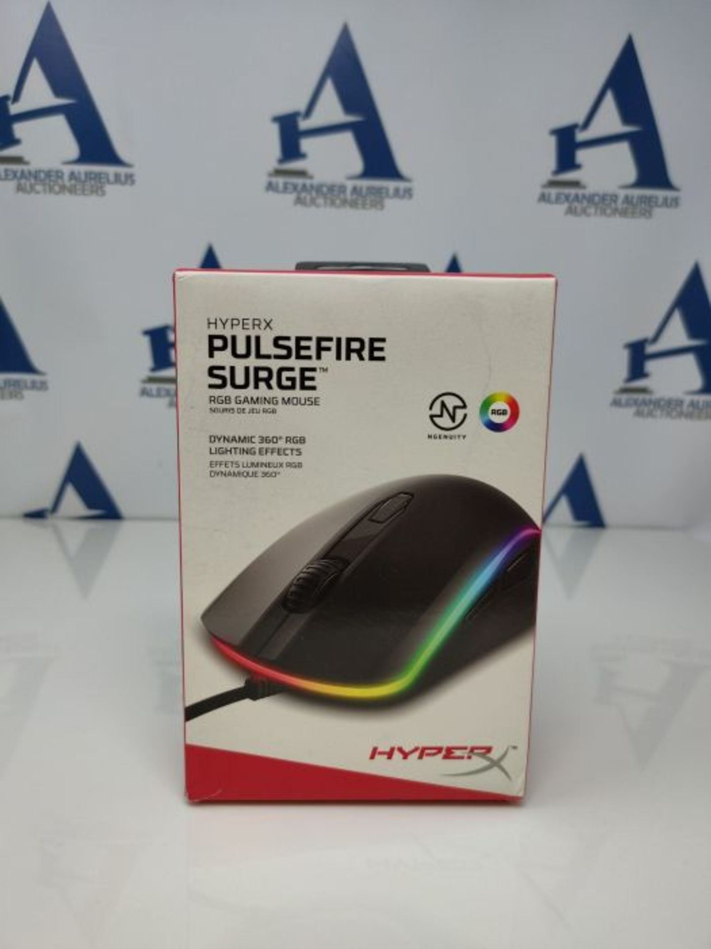 RRP £53.00 HyperX HX-MC002B Pulsefire Surge - Souris de Jeu RGB - Image 2 of 3