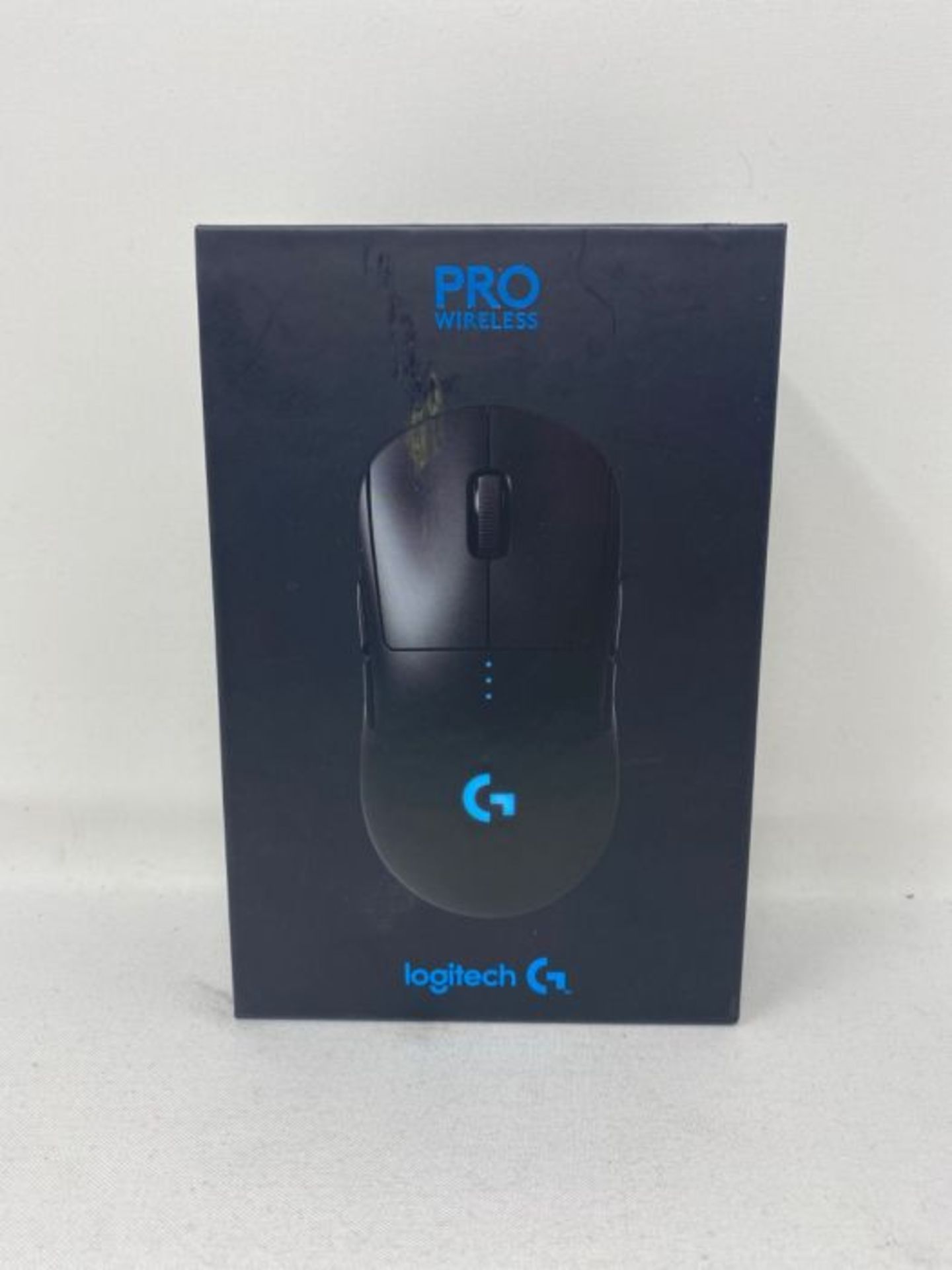 RRP £104.00 Logitech G PRO Wireless Gaming Mouse, HERO 25K Sensor, 25,600 DPI, RGB, Ultra Lightwei - Image 2 of 3