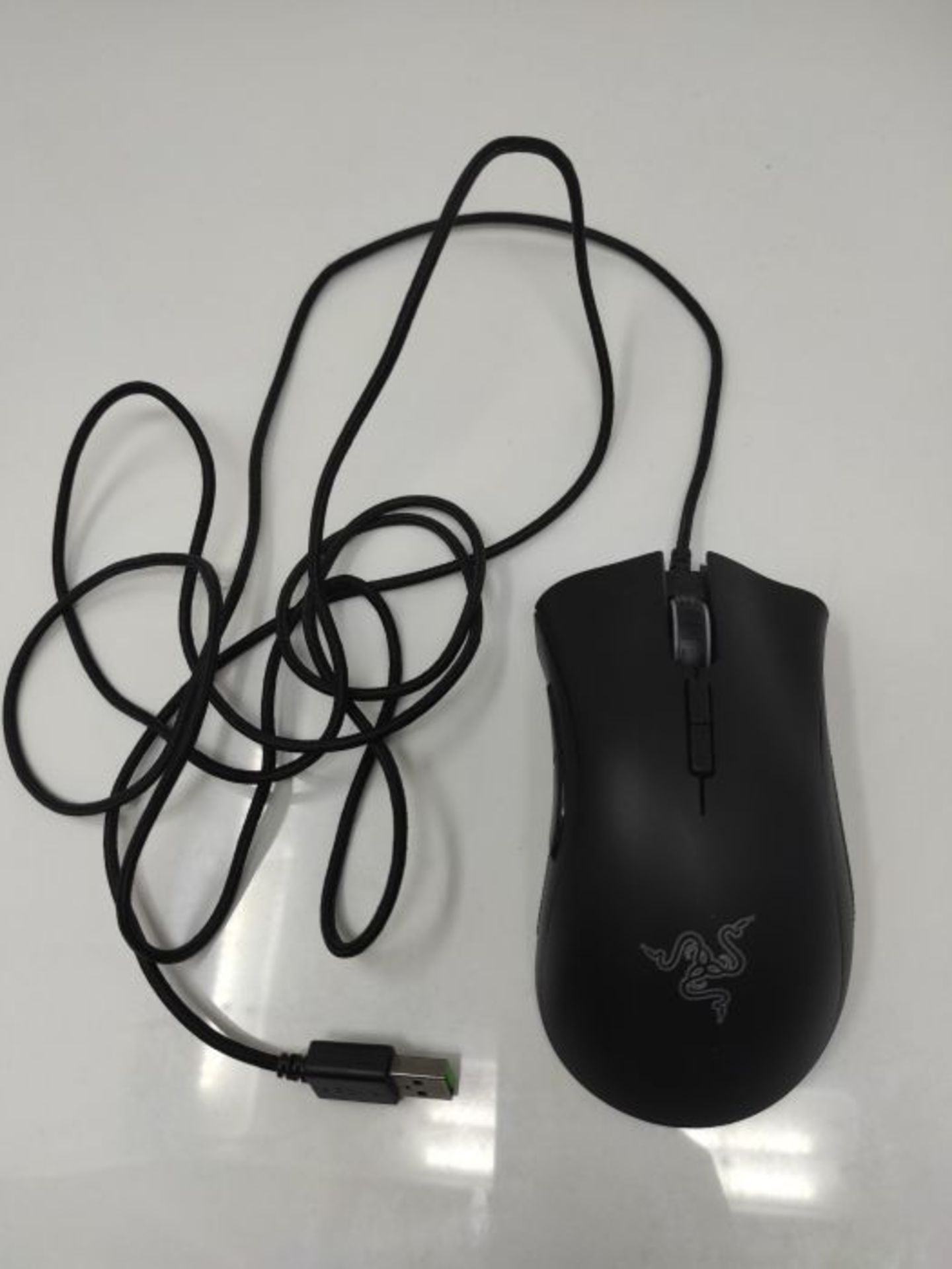 RRP £60.00 Razer DeathAdder Elite Gaming Mouse (USB/Black/16000dpi/7 Buttons) - RZ01-02010100-R3G - Image 3 of 3
