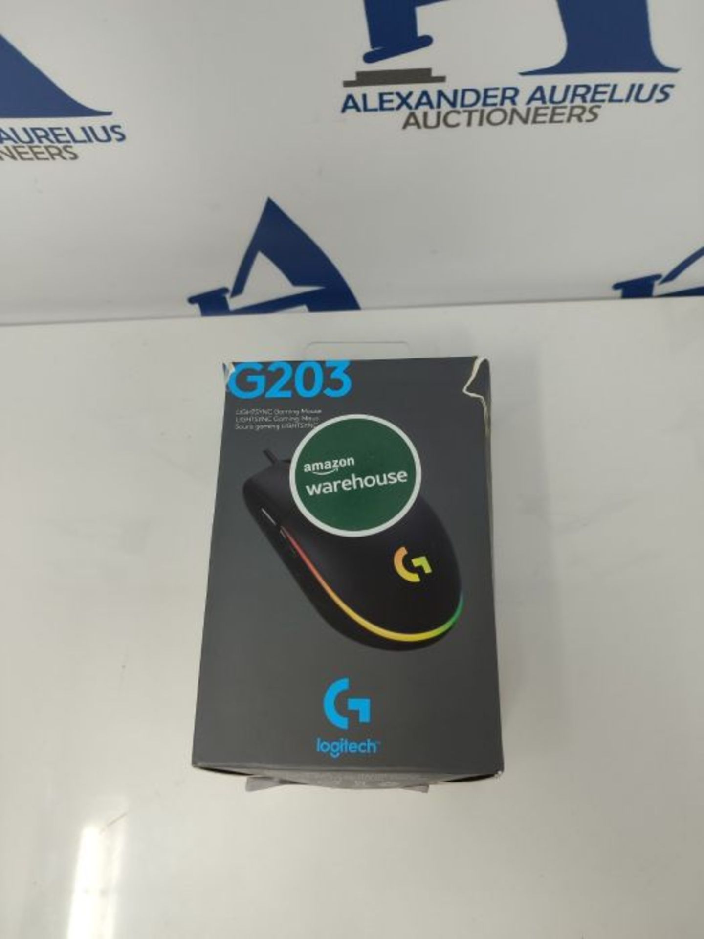 Logitech G203 LIGHTSYNC Mouse Gaming con Illuminazione RGB, Personalizzabile, 6 Pulsan - Image 2 of 3
