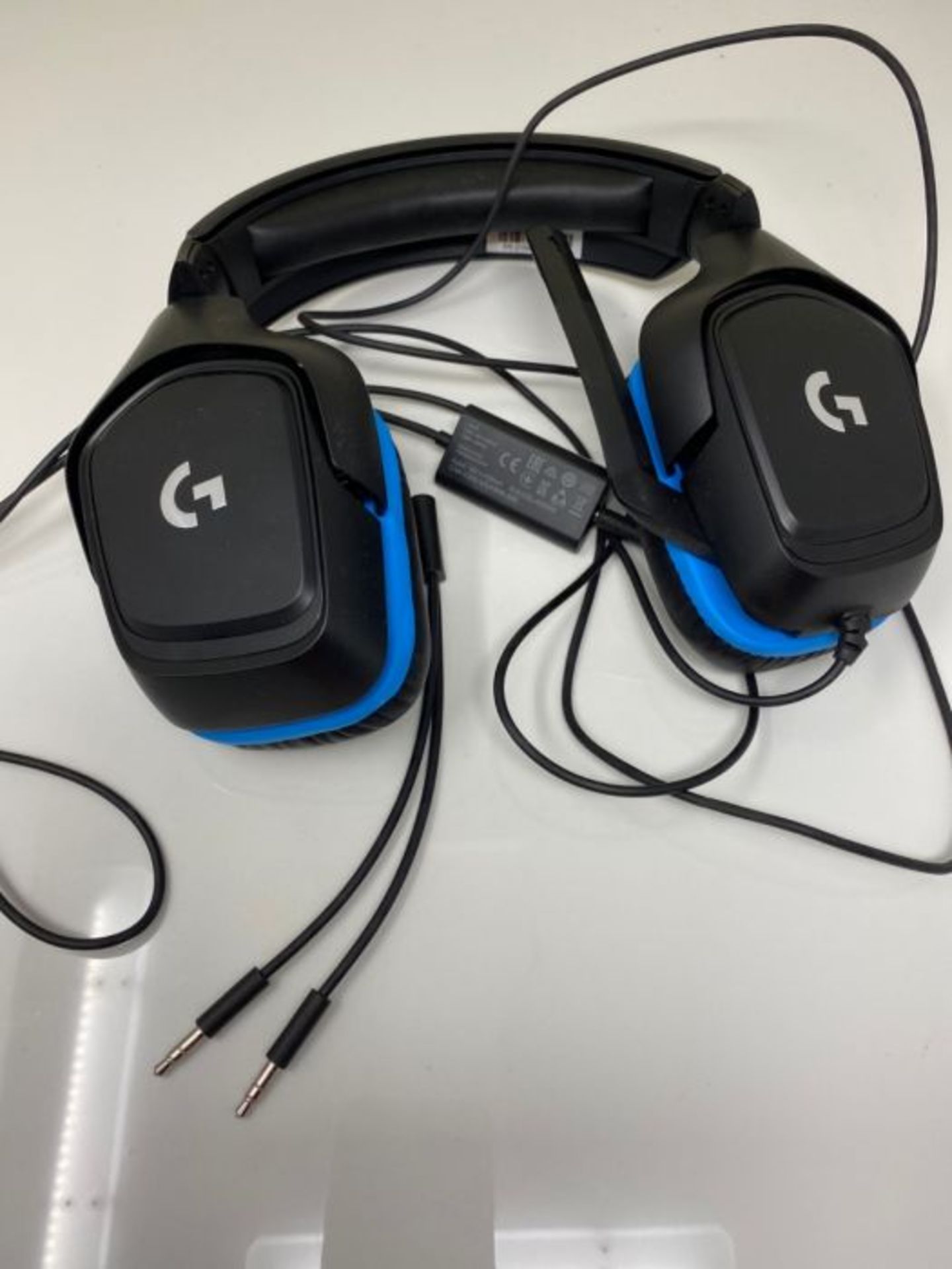 Logitech G432 Wired Gaming Headset, 7.1 Surround Sound, DTS Headphone:X 2.0, 50 mm Aud - Image 2 of 2