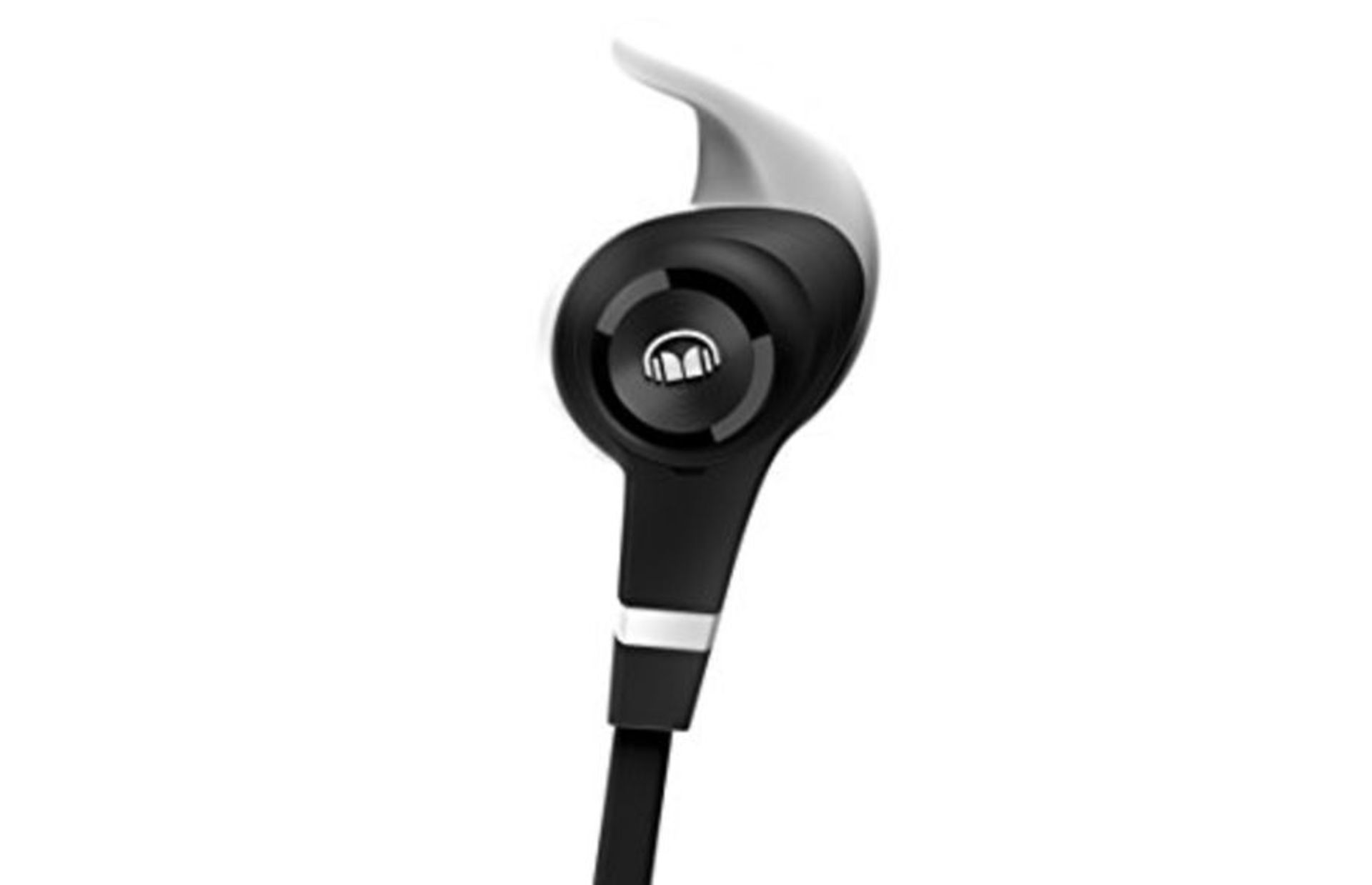 Monster iSport Strive In-Ear Headphones with Mic v3 - In-Ear with Mic - Black