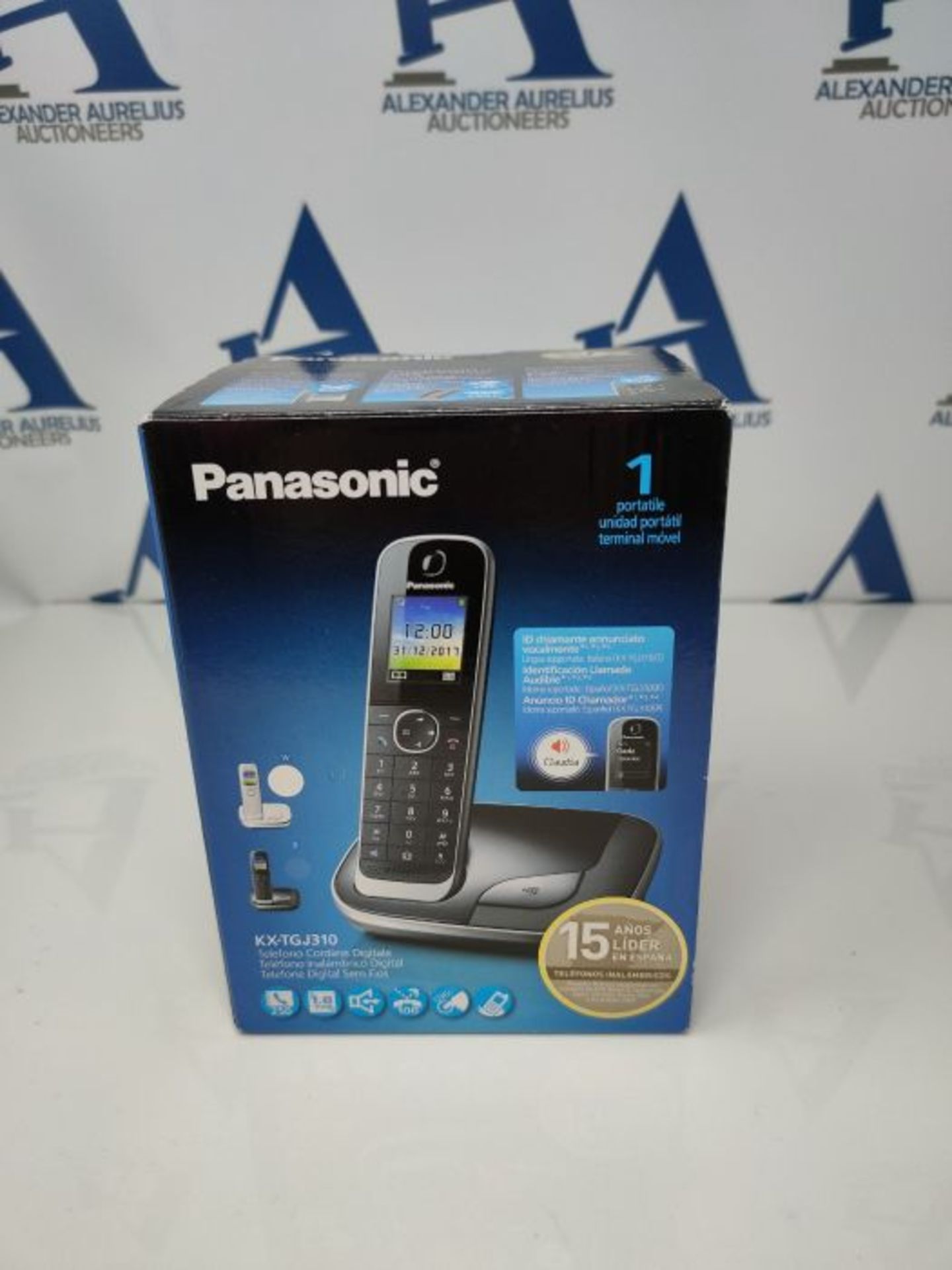 Teléfono inalambrico Panasonic KX TGj310SPB Blanco - Image 2 of 3