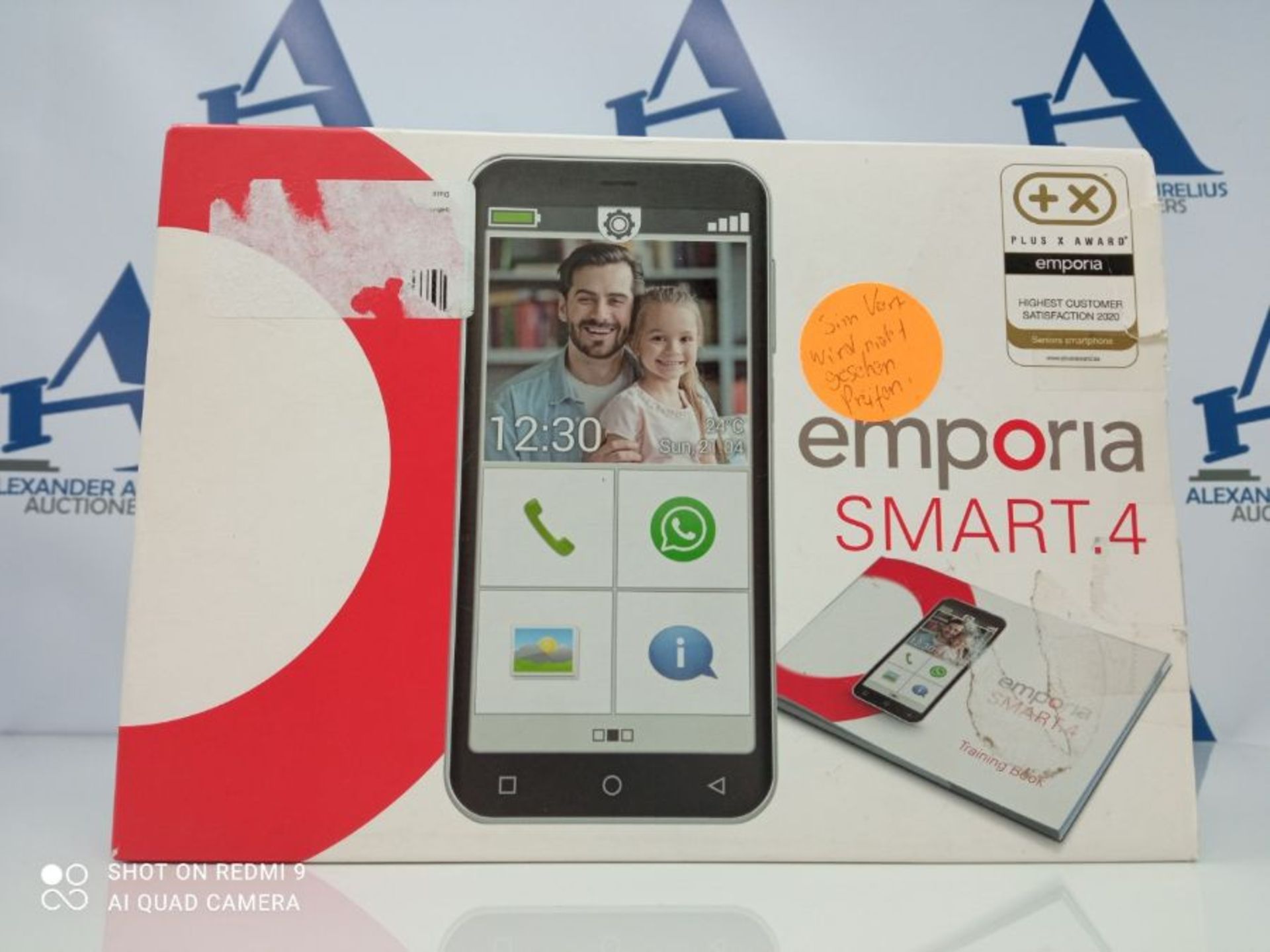 RRP £124.00 Emporia SMART 4 - Ce smartphone est juste juste pour ceux qui le veulent utiles, compa - Image 2 of 3