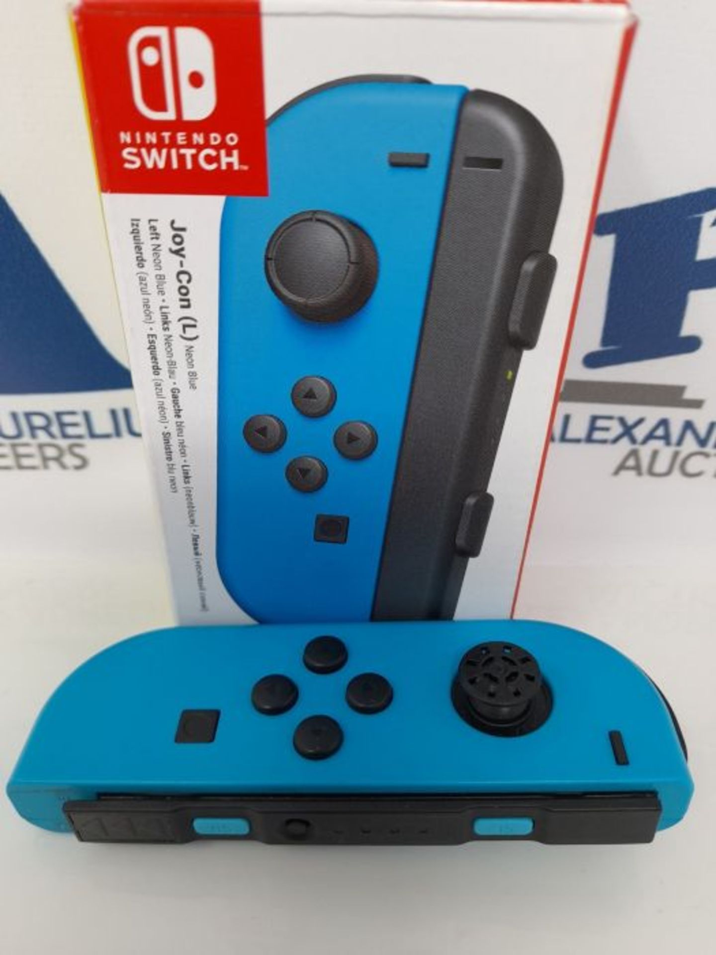 [INCOMPLETE] Joy-Con Left (Neon Blue) (Nintendo Switch) - Image 2 of 3