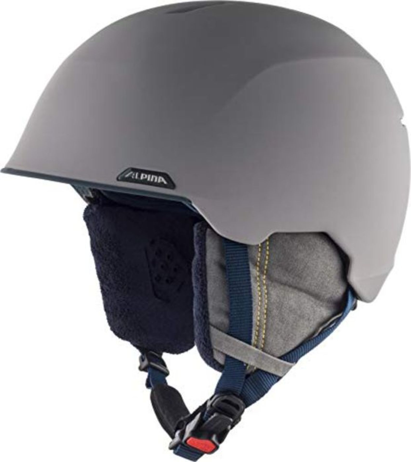 RRP £59.00 ALPINA Unisex - Erwachsene, ALBONA Skihelm, grey-curry matt, 53-57 cm