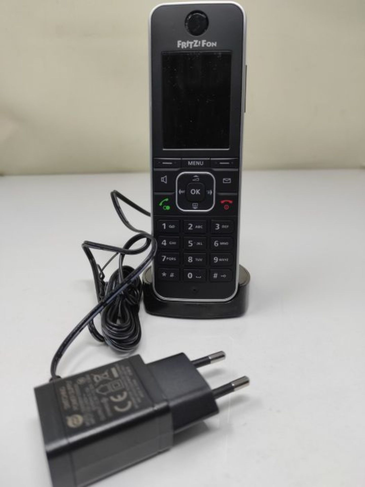 RRP £59.00 AVM FRITZ!Fon C6 Black DECT-Komforttelefon (hochwertiges Farbdisplay, HD-Telefonie, In - Image 3 of 3
