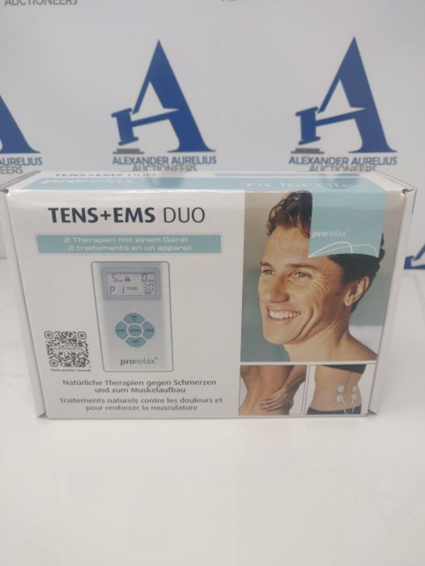 prorelax TENS+EMS DUO - Electroestimulador, 2 terapias con un aparato - Image 2 of 3