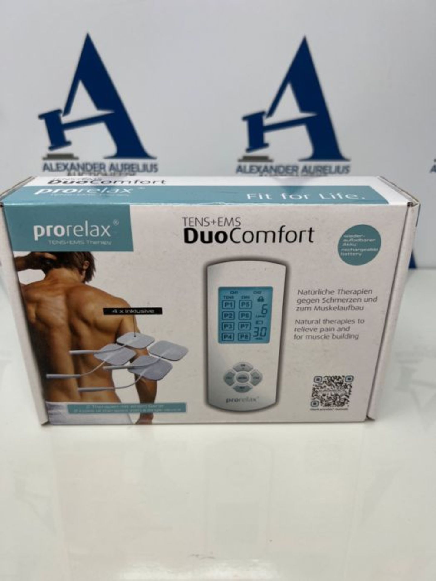 prorelax TENS/EMS Duo Comfort | electrostimulation device | 2 therapies with one devic - Image 2 of 3