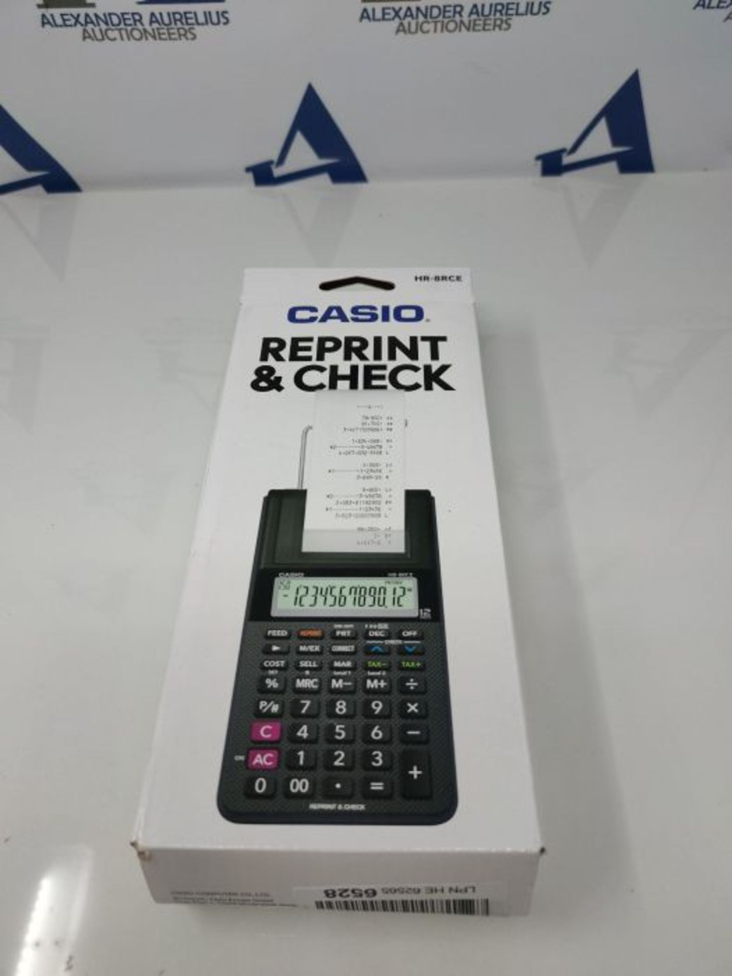 Casio HR-8RCE Printing Calculator, Black - Image 2 of 3