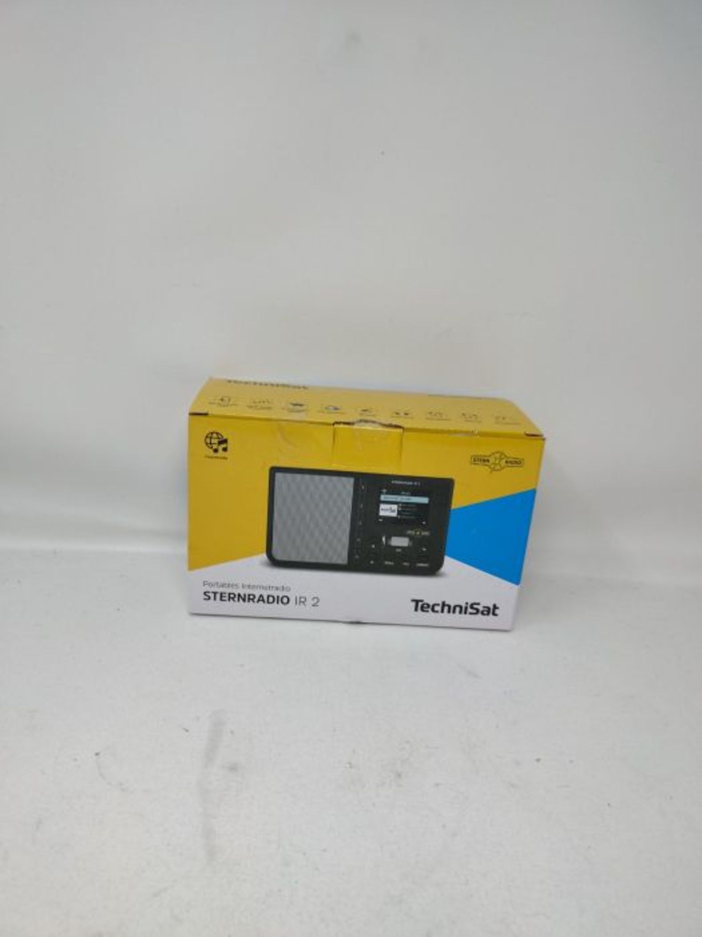 RRP £71.00 TechniSat STERNRADIO IR 2 - kompaktes Internetradio (WLAN, wechselbarer Akku, Farbdisp - Image 2 of 3