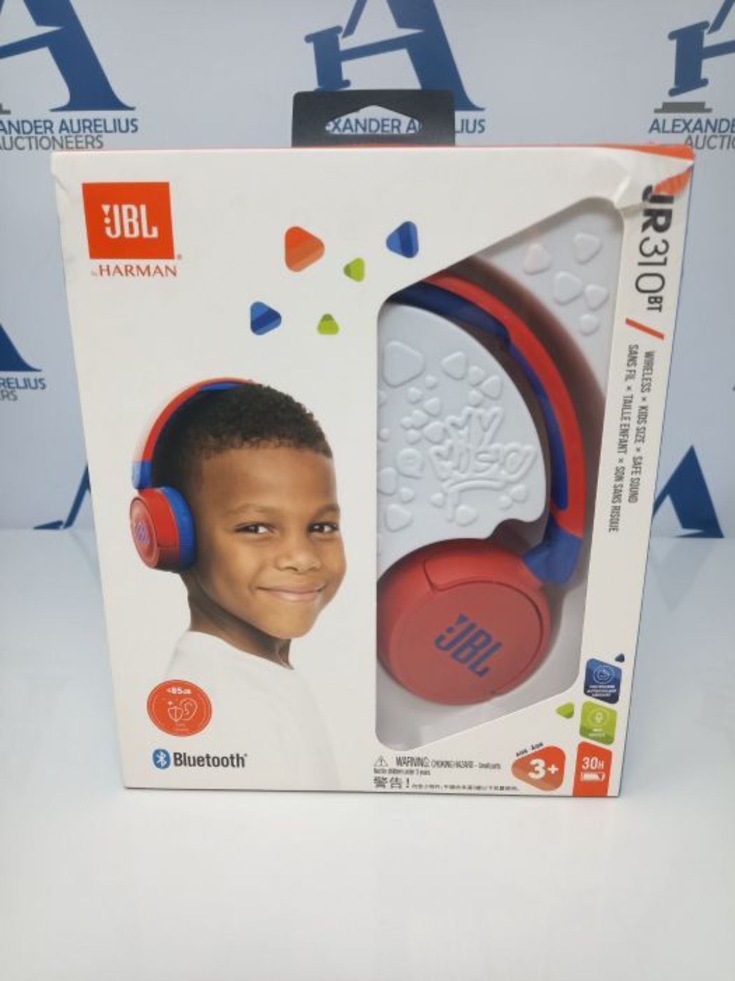 JBL Jr310 BT On-Ear Kinder-KopfhÃ¶rer in Rot-Blau â¬  Kabellose Bluetooth-Ohrh? - Image 2 of 3