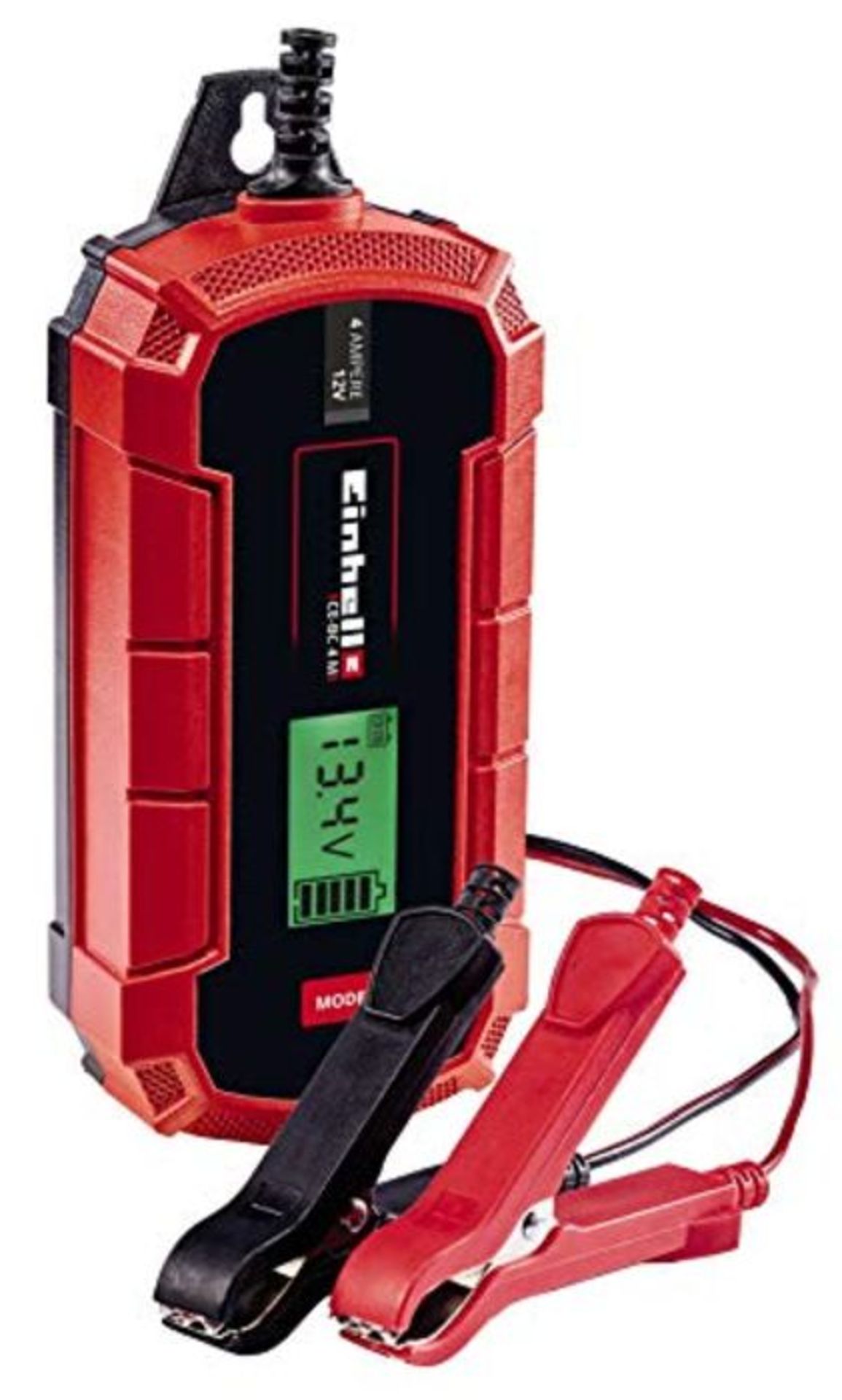 Einhell 1002225 Battery Charger CE-BC 4 M (Intelligent Battery Charger with Microproce