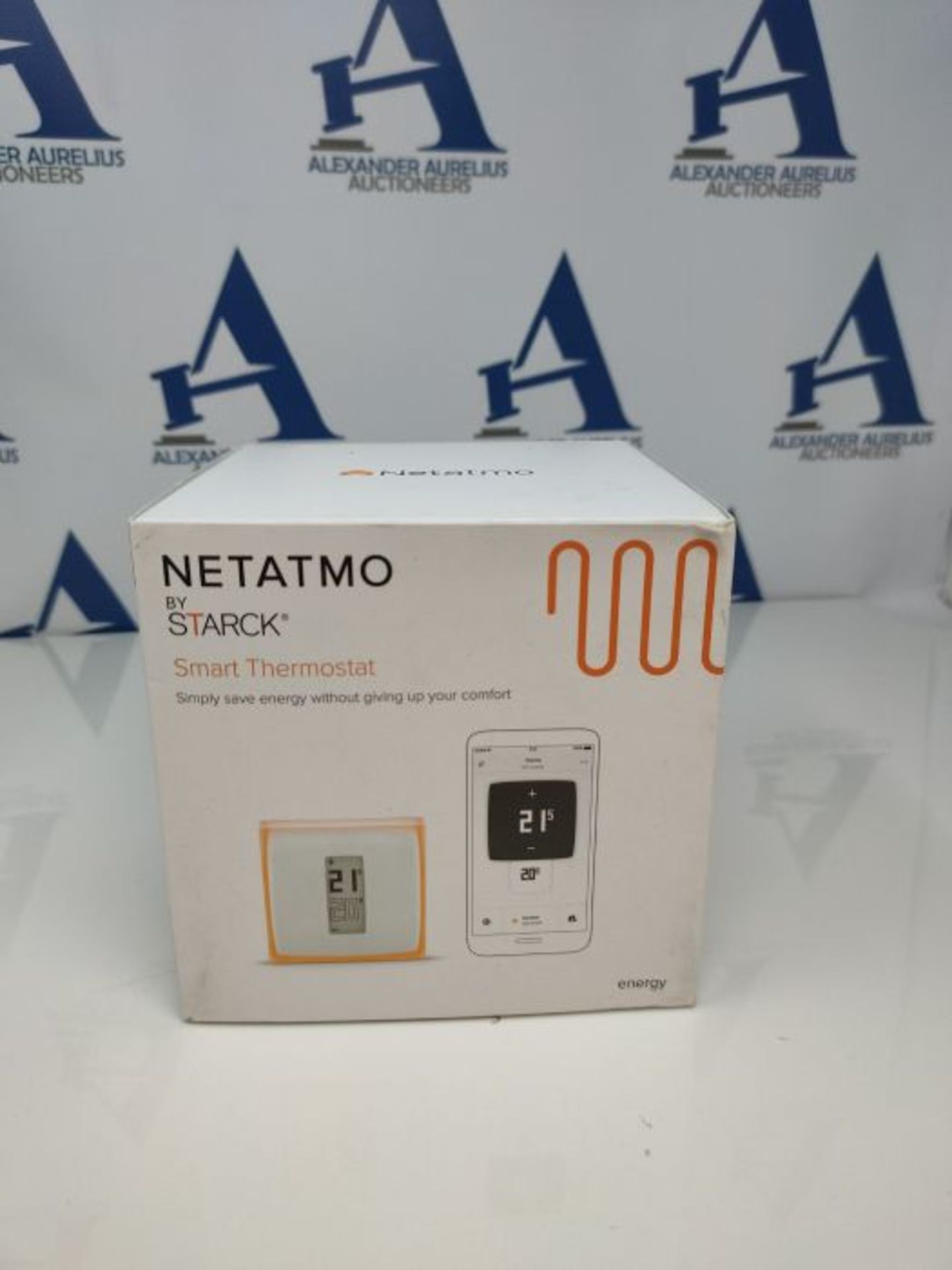 RRP £142.00 Netatmo Smart Thermostat for Individual Boiler, NTH01-EN-EC - Image 2 of 3