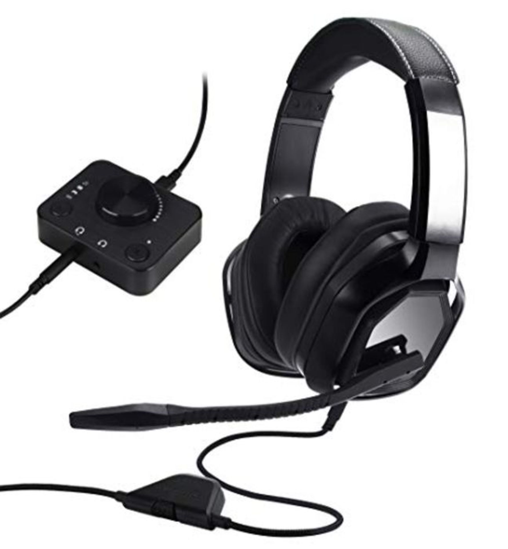 Amazon BasicsÂ â¬  Premium-Gaming-Headset fÃ¼r PCs und Konsolen (Xbox, PS4),