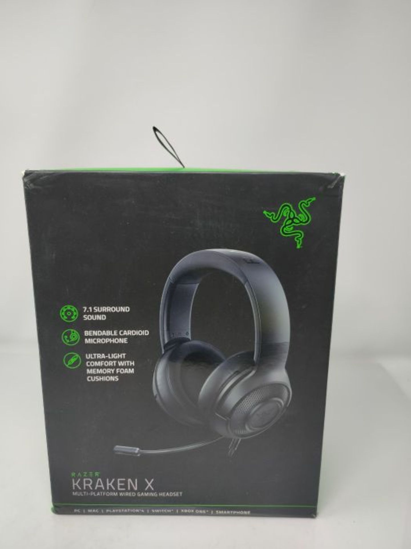 [CRACKED] Razer Kraken X - Gaming Headset (Ultra leichte Gaming Headphones fÃ¼r PC, - Image 2 of 3