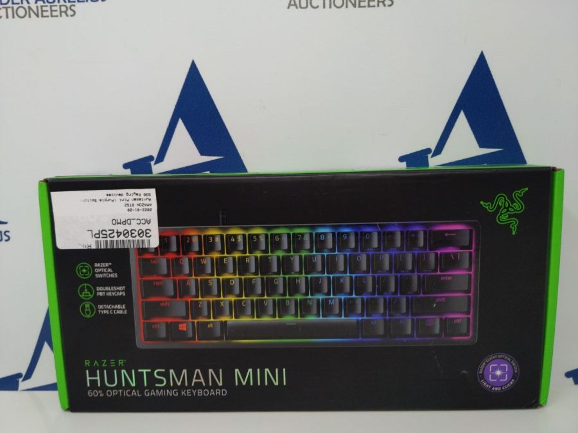 RRP £104.00 WAVE - Razer Huntsman Mini cli, bk | RZ03-03391700-R3G1 - Image 2 of 3