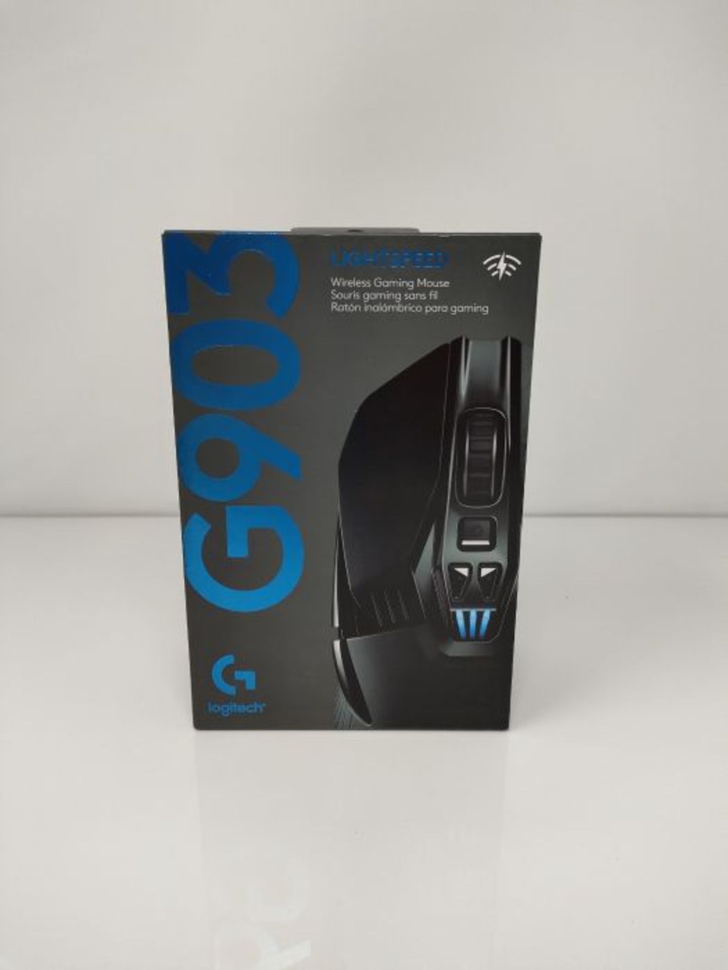 RRP £109.00 Logitech G903 LIGHTSPEED Mouse Gaming Wireless, Sensore HERO 25K, Oltre 140 Ore con Ba - Image 2 of 3