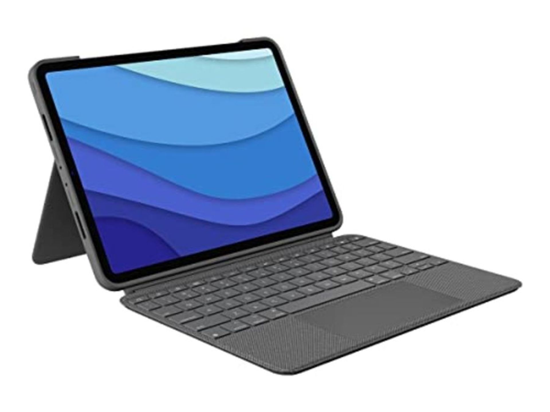RRP £145.00 Logitech Combo Touch Tastatur-Case für iPad Pro 11 Zoll (1., 2. und 3. Generation) De