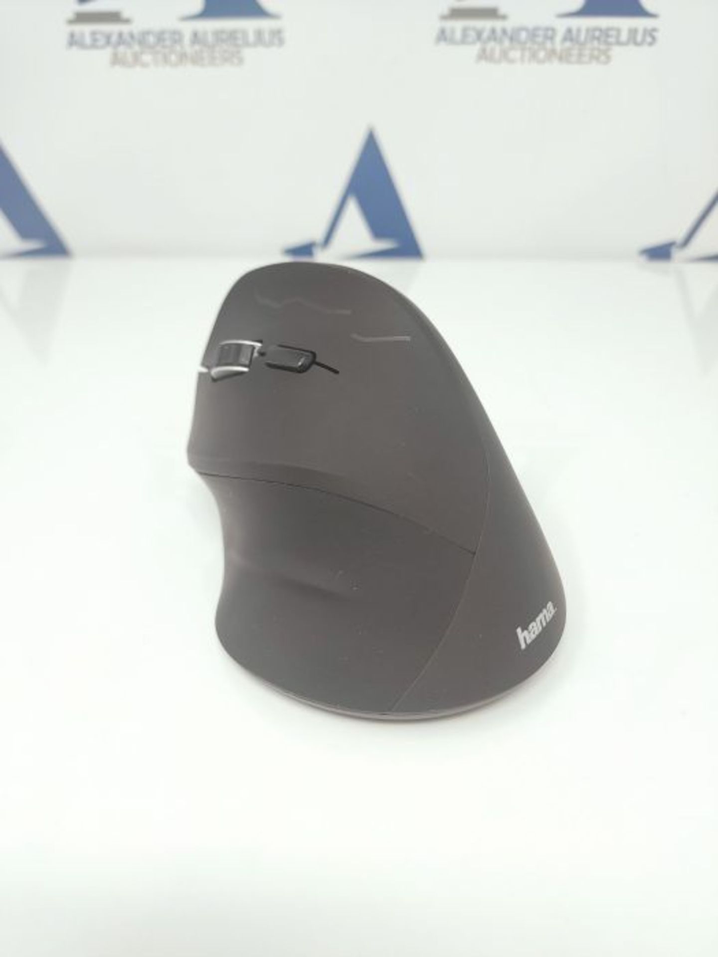 Hama Vertical, Ergonomic EMW-500L Left-handed Mouse | Wireless | Black - Image 3 of 3