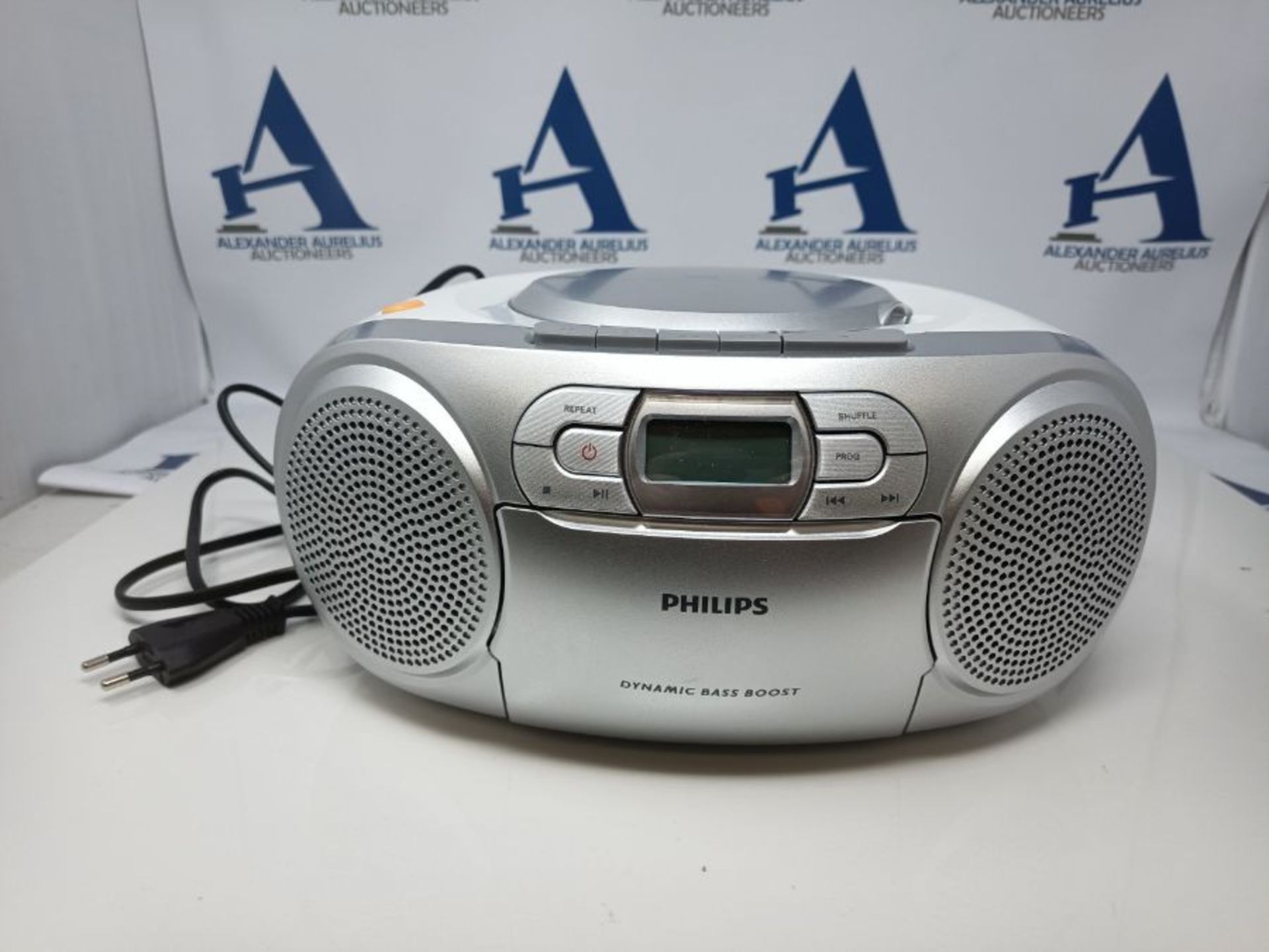 Philips AZ127/12 Portable Stereo (CD Player,) - Image 3 of 3