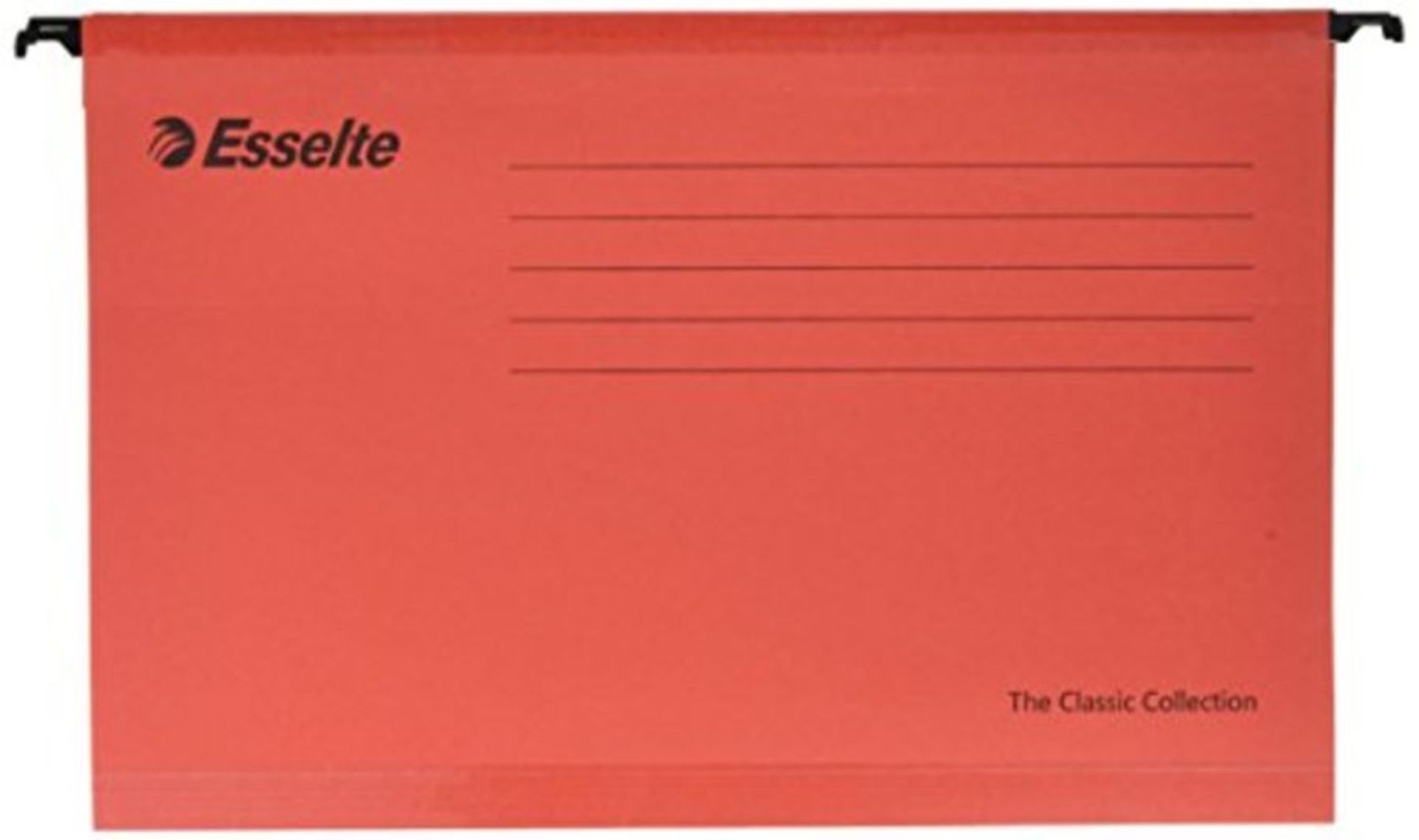 Esselte 90336 Classic Reinforced Suspension File, Foolscap, Pack of 25, Tabs Included,