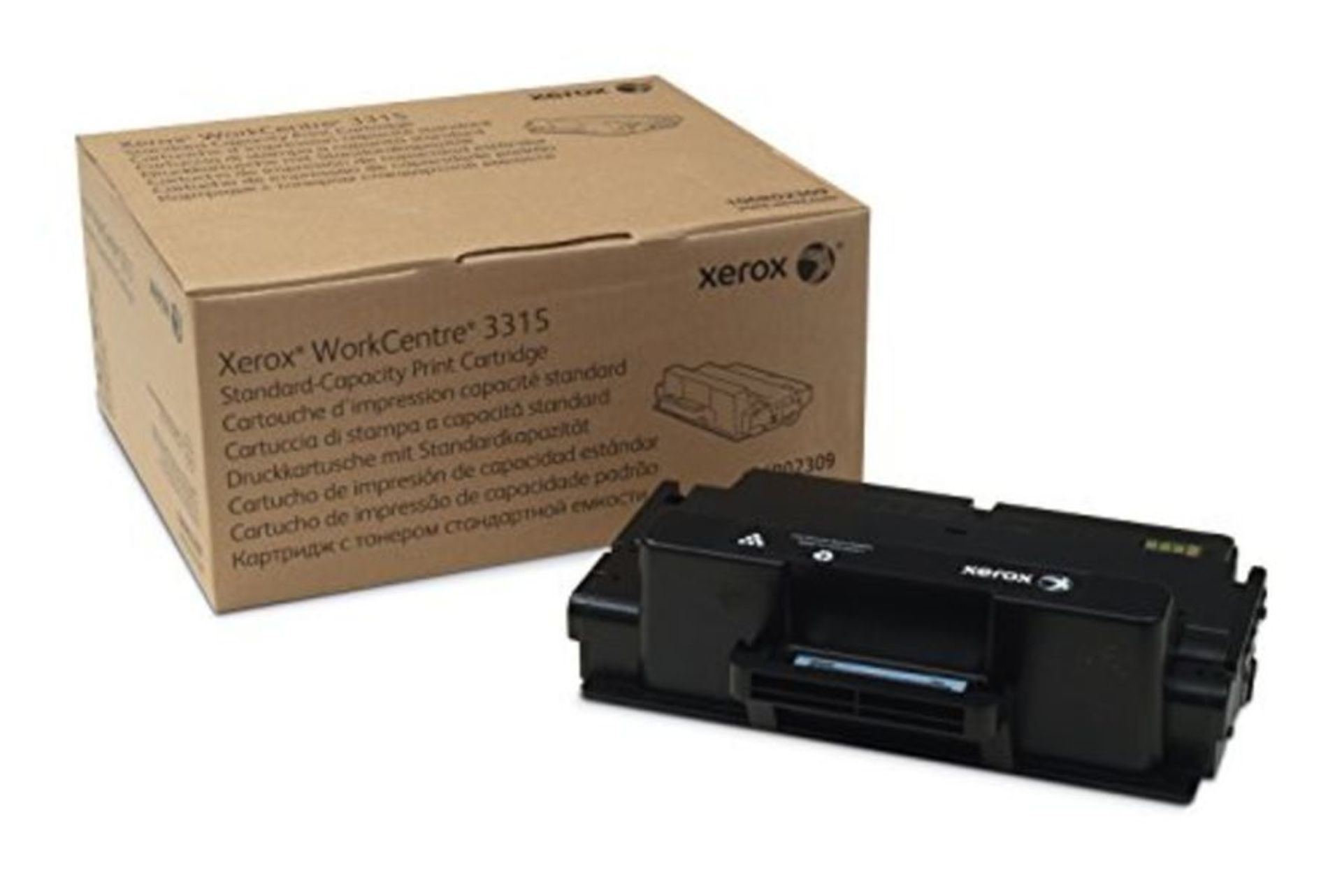 RRP £82.00 Xerox Workcentre 3315/3325 Black Standard Capacity Toner Cartridge (2,300 Pages) - 106