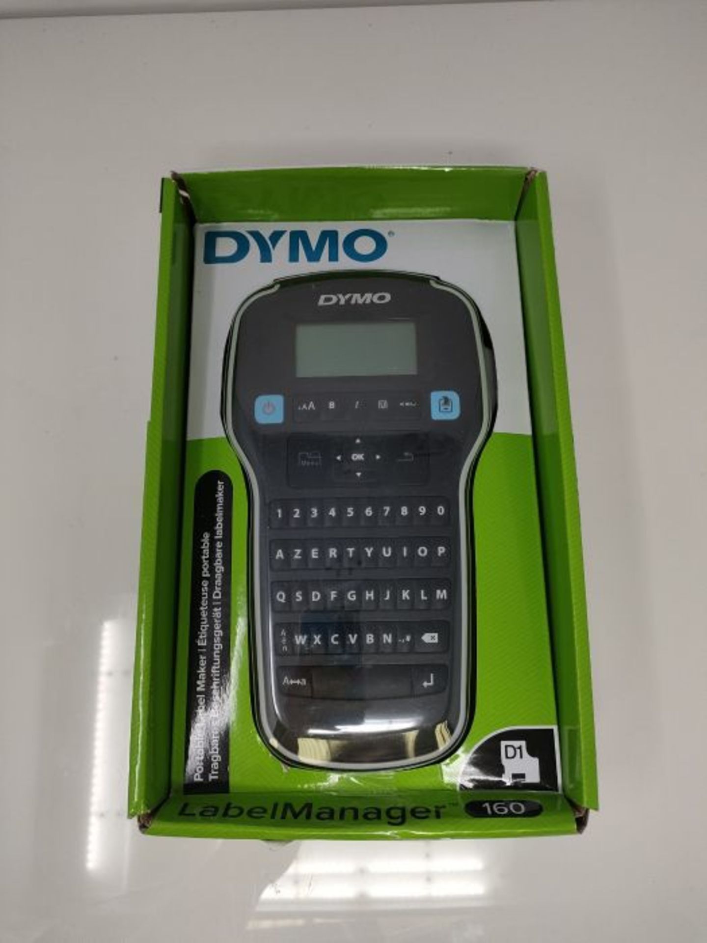 DYMO LabelManager 160 handbeschriftungsgerã 3501170946350 Device Black/Silver - Image 2 of 3