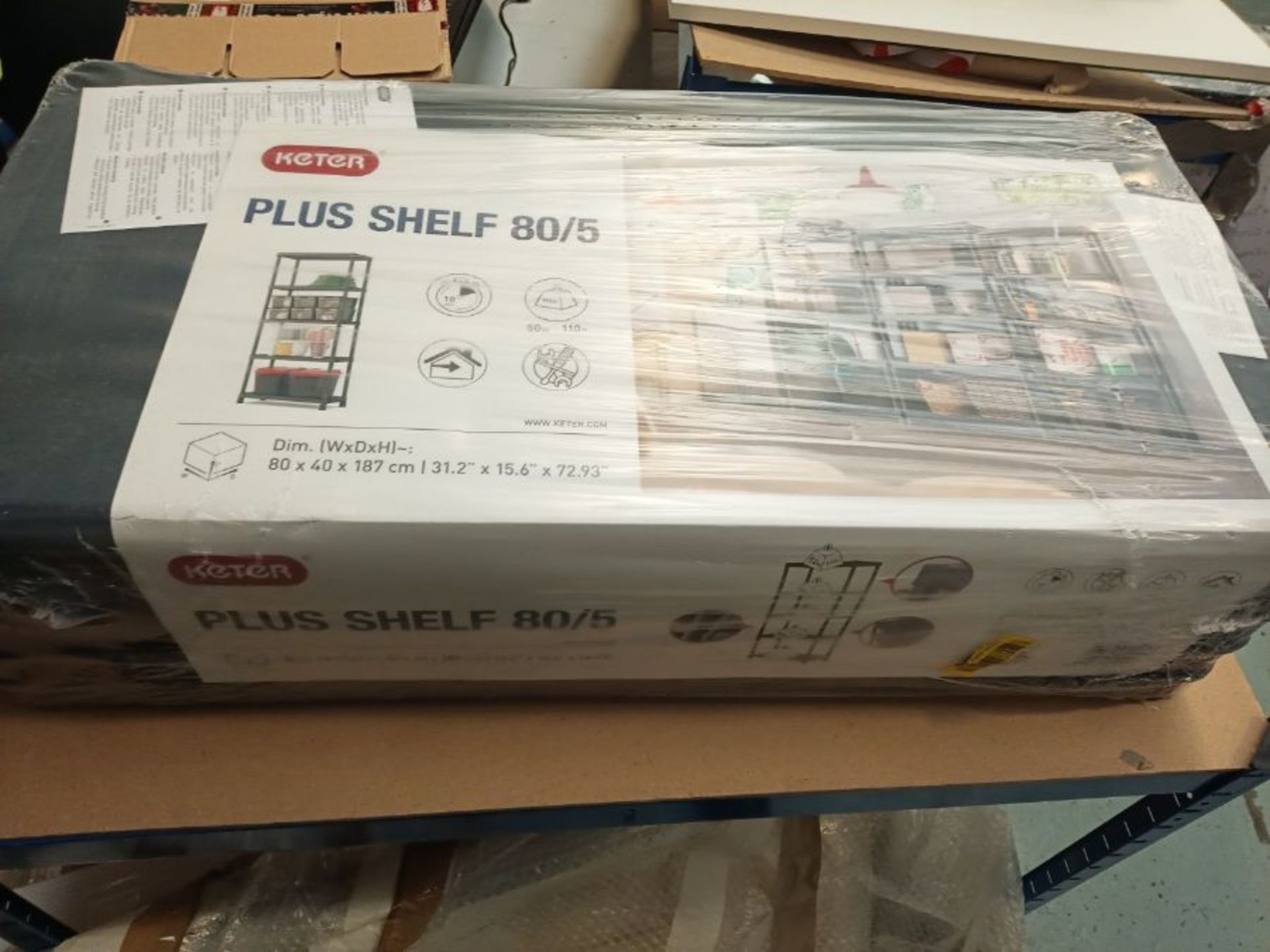 'Kis Plastic Shelf Plus 80/5?(Pack of 1) 9504000?0022?01 - Image 2 of 2
