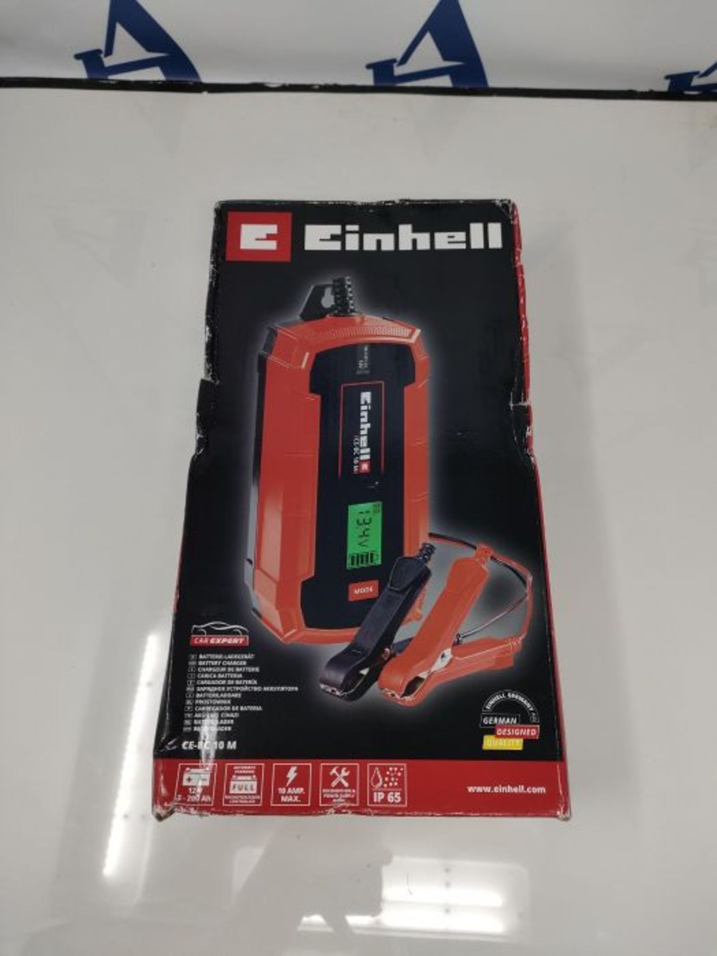 RRP £66.00 Einhell Cargador de bater?s CE-BC 10 M (cargador de bater?s inteligente con contro - Image 2 of 3