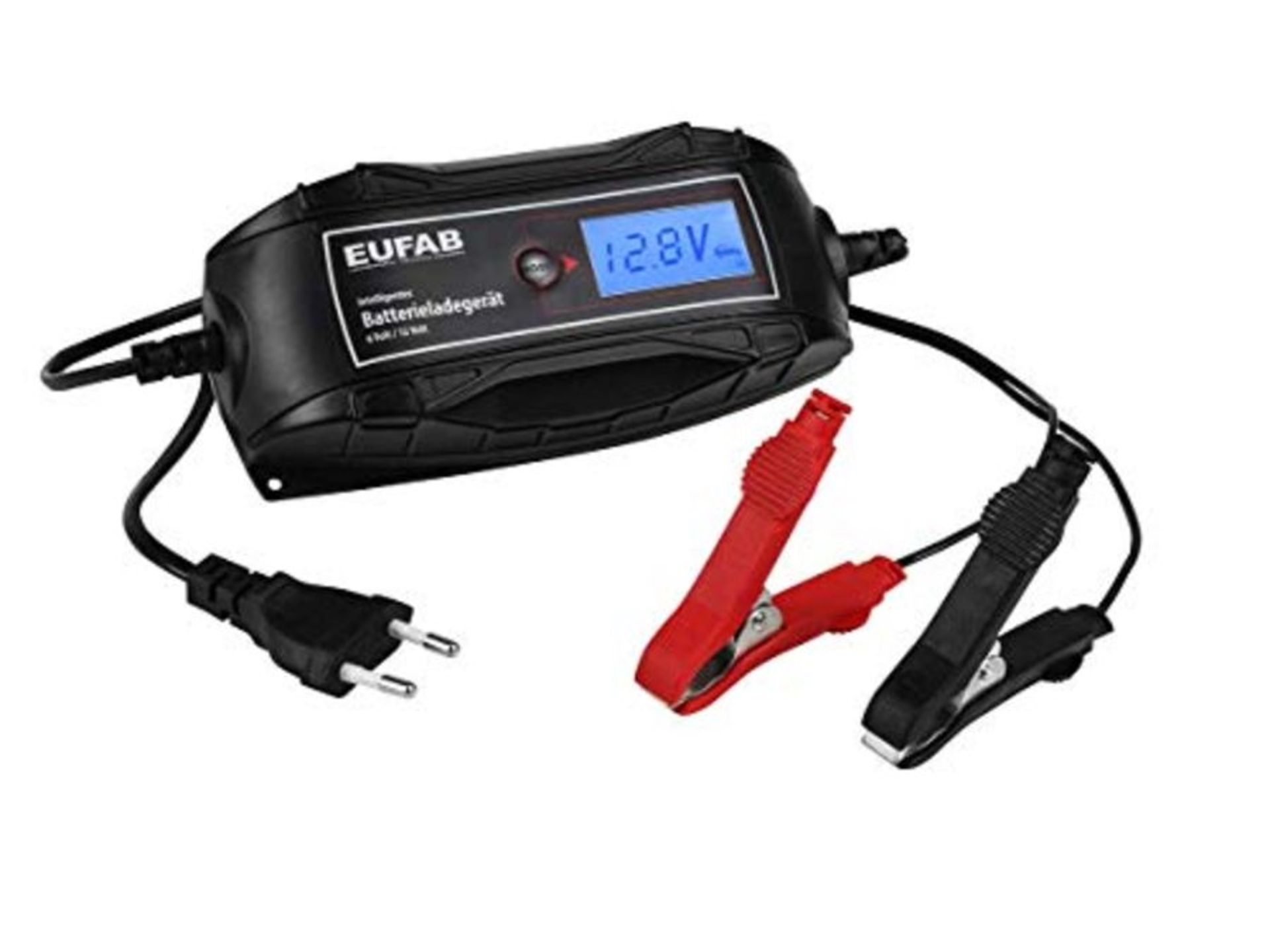 EUFAB 16615 Intelligent Battery Charger 6/12 V 4 A