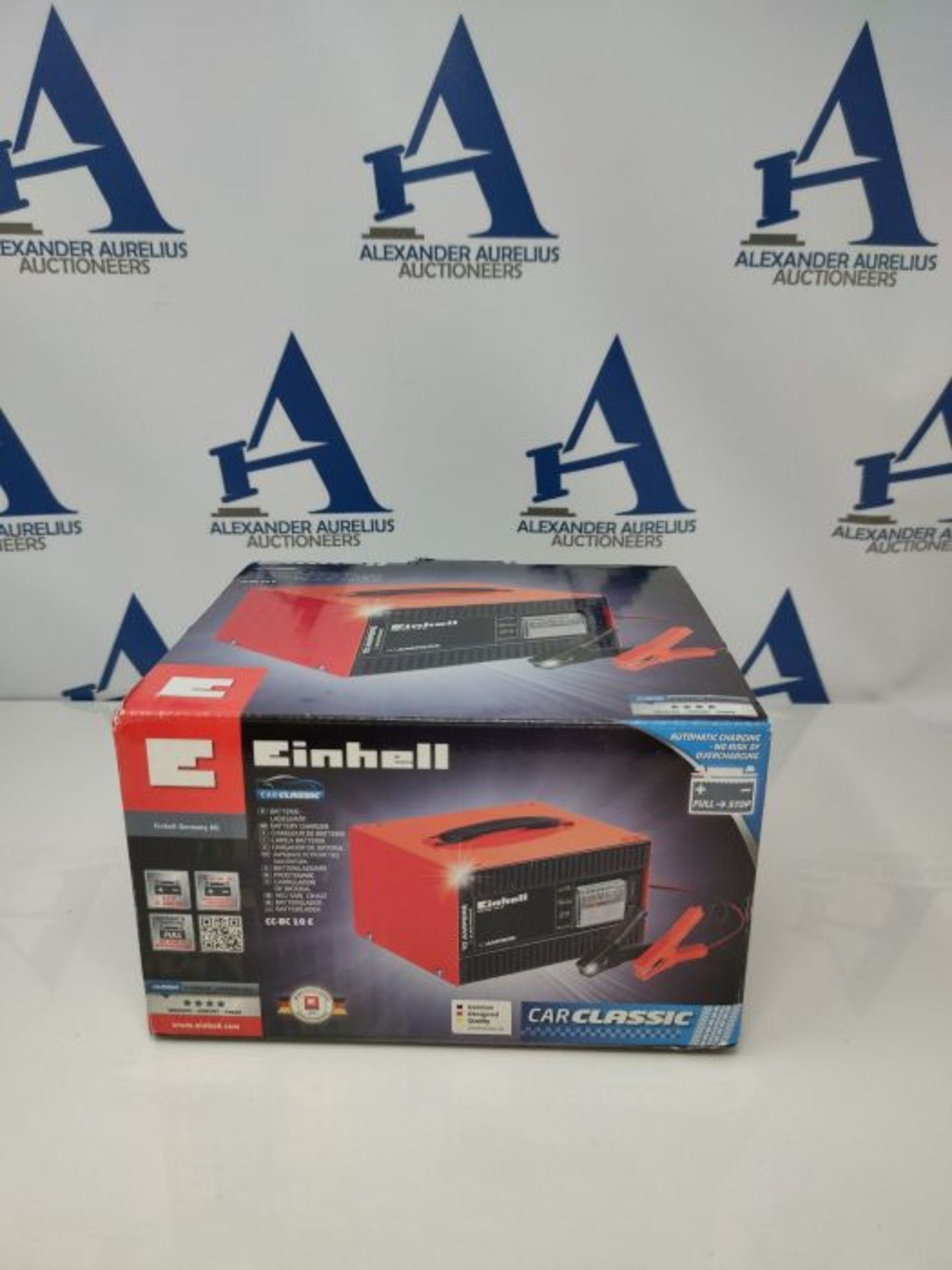 Einhell Battery Charger CC-BC 10 E (for Batteries from 5 to 200 Ah, 12 V Charging V - Image 2 of 3