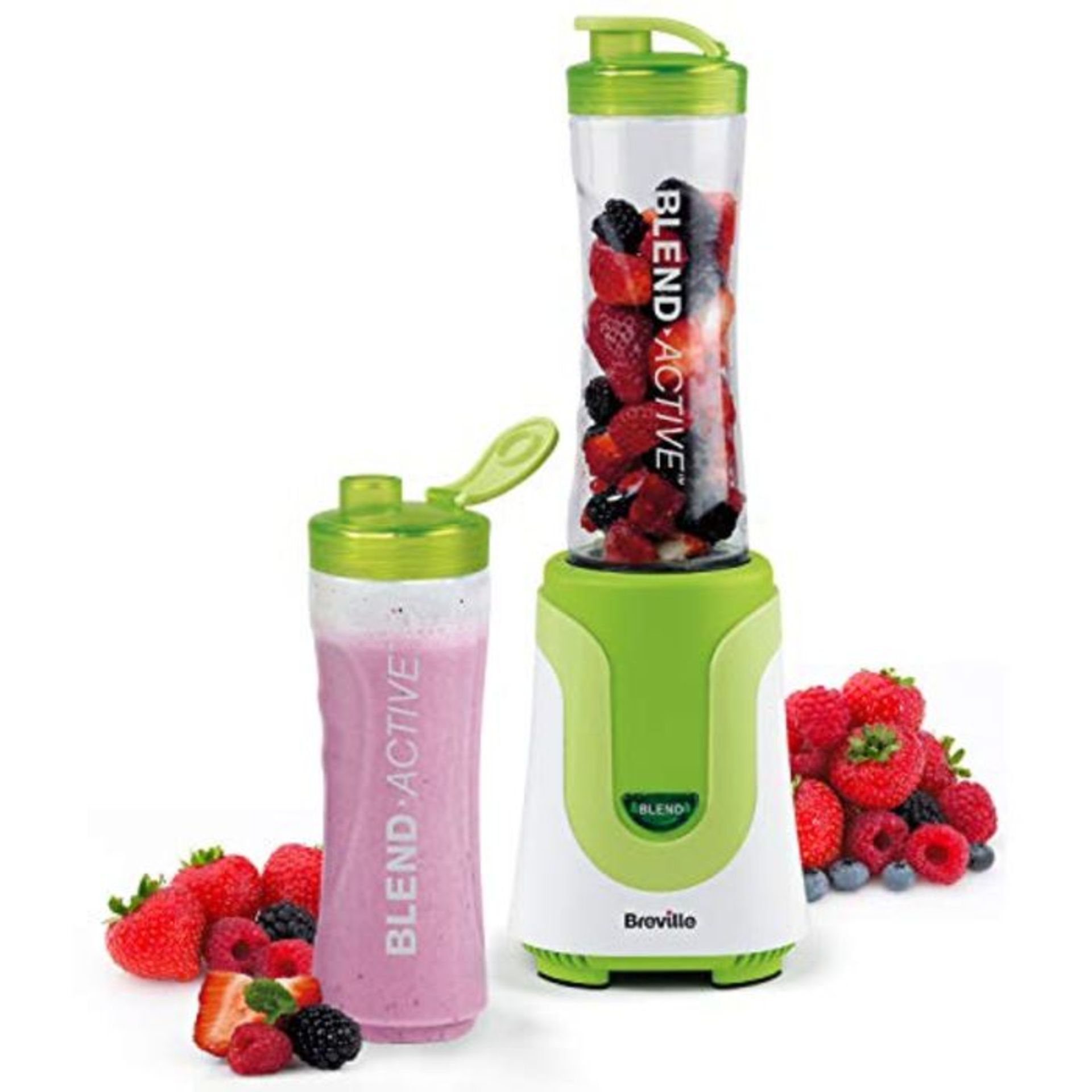 Breville Blend Active Personal Blender & Smoothie Maker with 2 Portable Blending Bottl