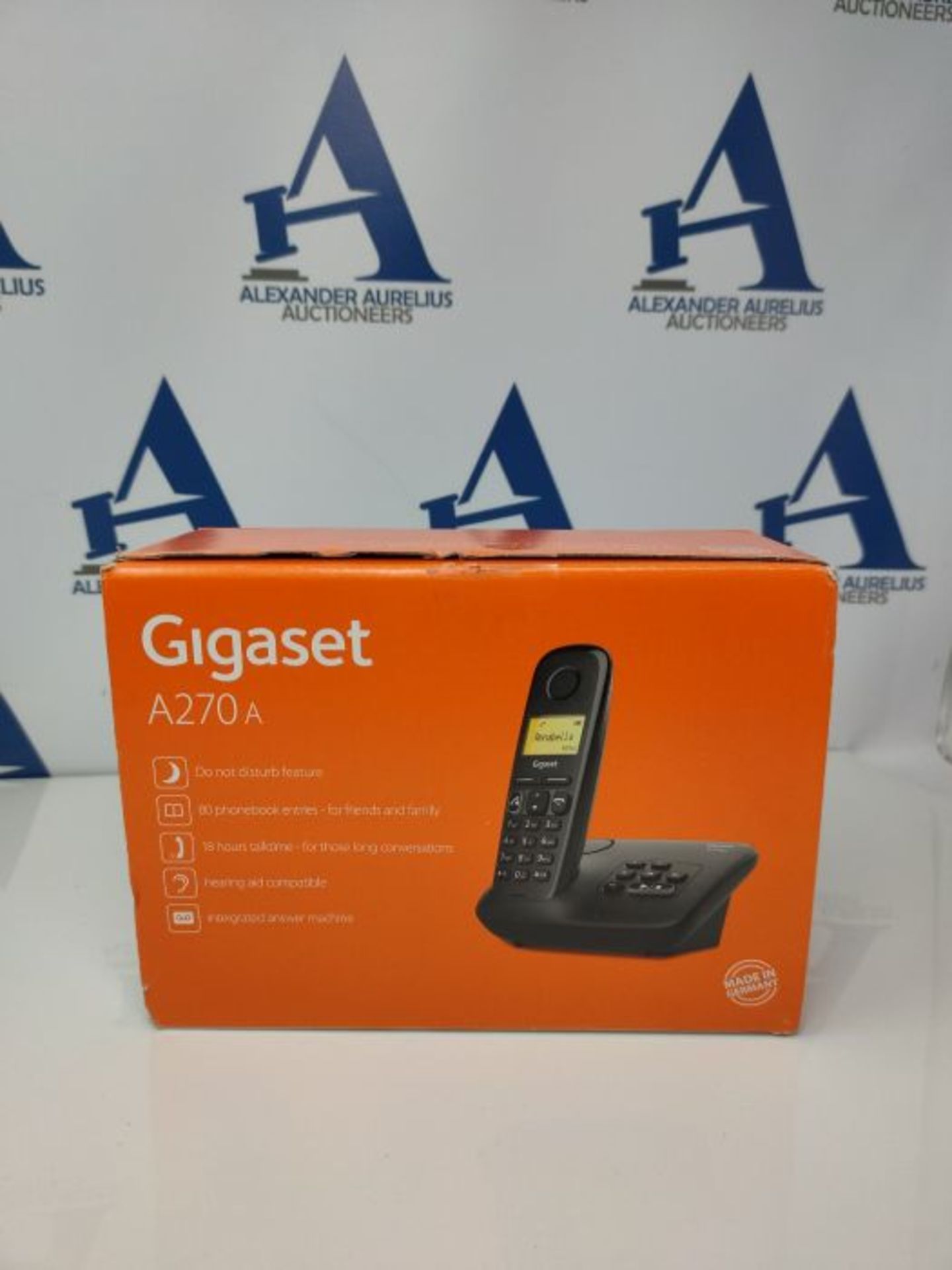 Gigaset A270A - Basic Cordless Home Phone with Big Display, Answer Machine and Speaker - Image 2 of 3