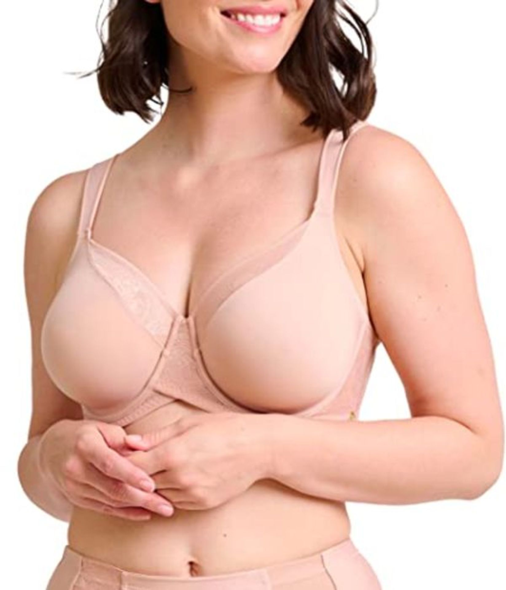 Sans Complexe Women's Perfect Shape 79AAE00 Minimizer Bra, Nude, 42DD