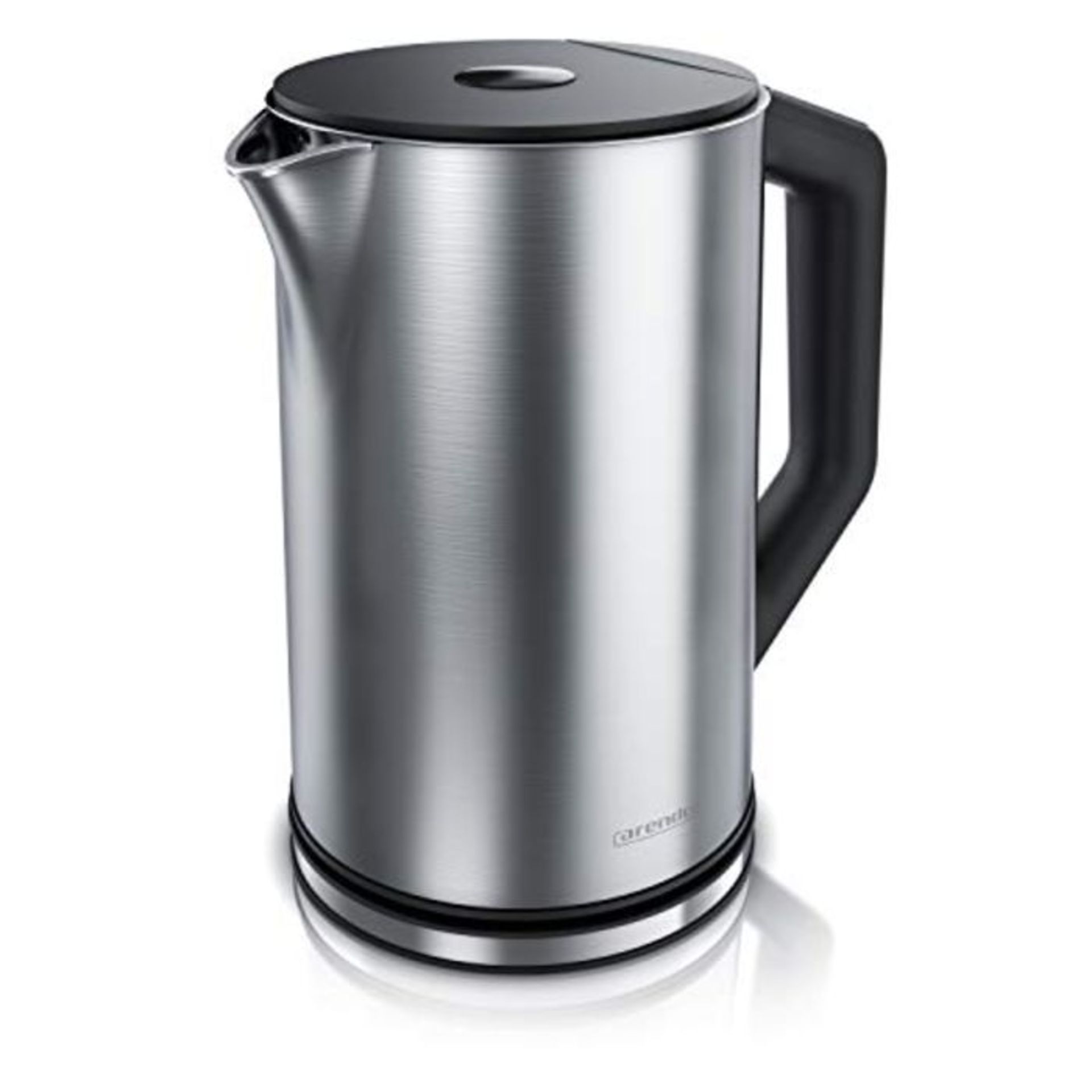 RRP £56.00 Arendo - Stainless steel kettle with temperature setting 40-100 degrees in 5 steps - d