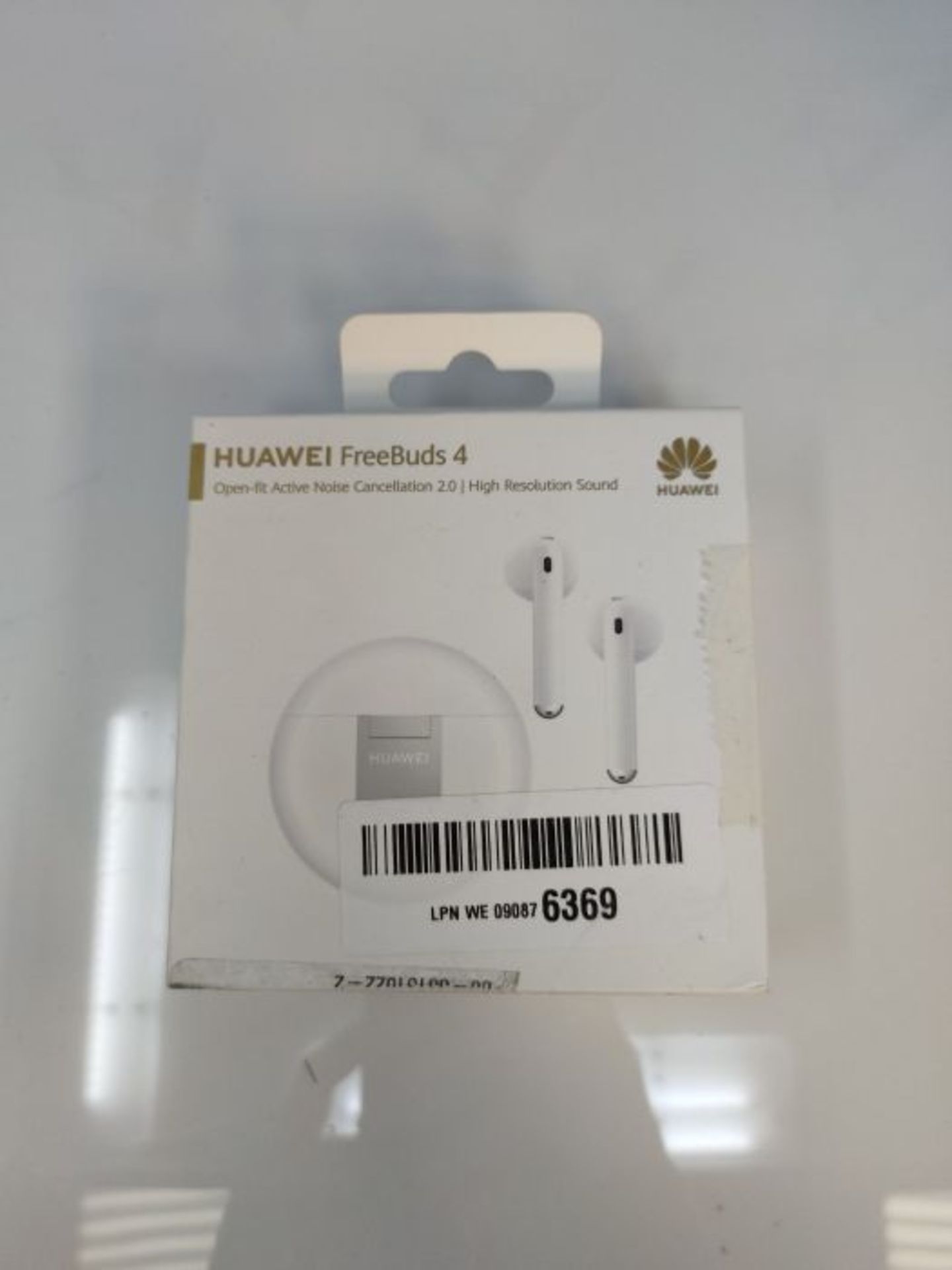 RRP £99.00 HUAWEI FreeBuds 4 - Wireless Bluetooth Open-fit Earphones with Hybrid Active Noise Can - Image 2 of 3