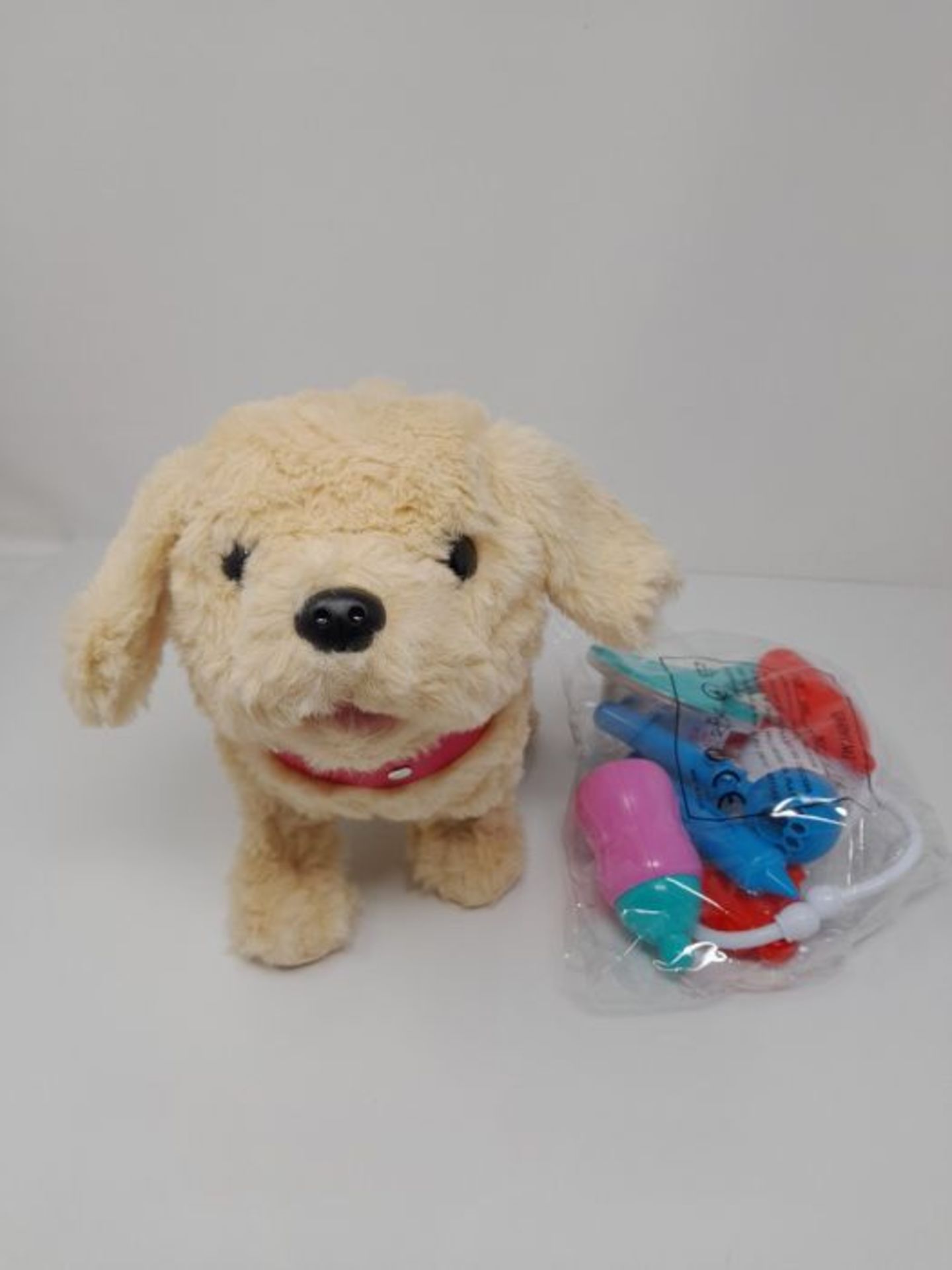 Children's Girls Toy, Plush Toy Dog Running and Barking, Pets Dog, Interactive Plush T - Image 3 of 3