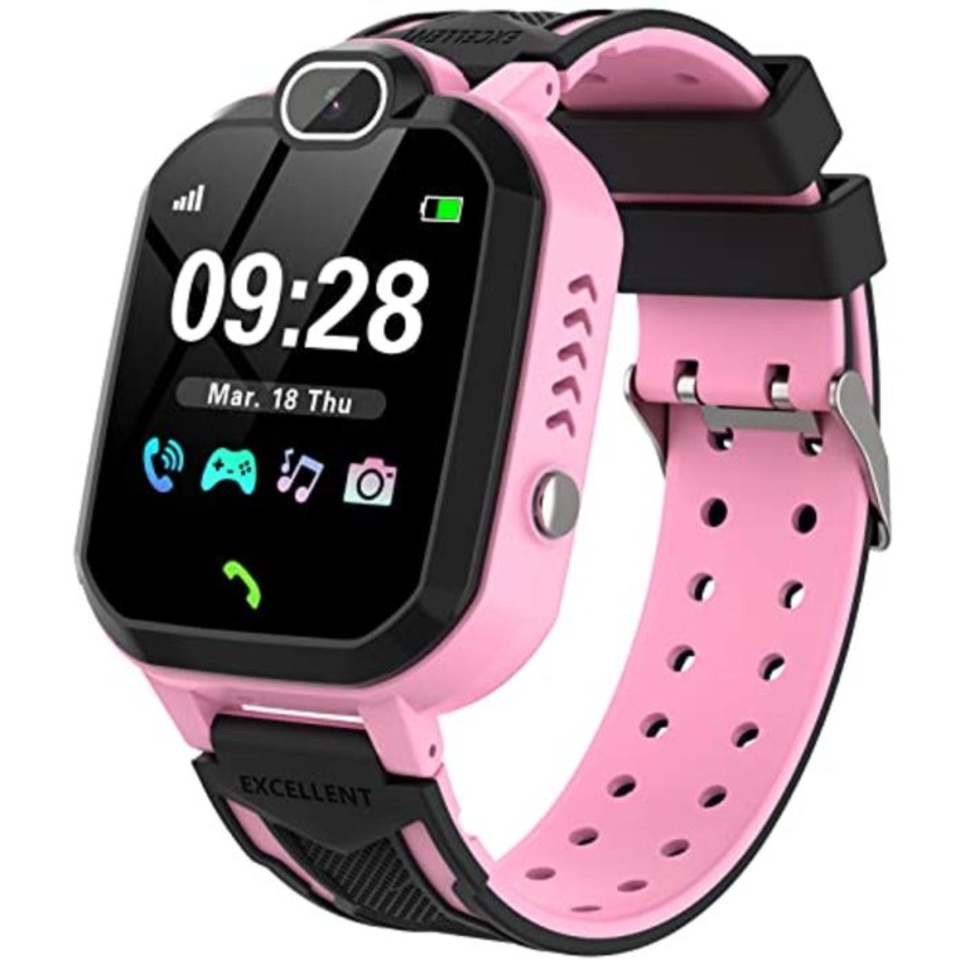 [CRACKED] Kids Smart Watch, Music Player Phone with School Mode Puzzle Game Alarm Cloc