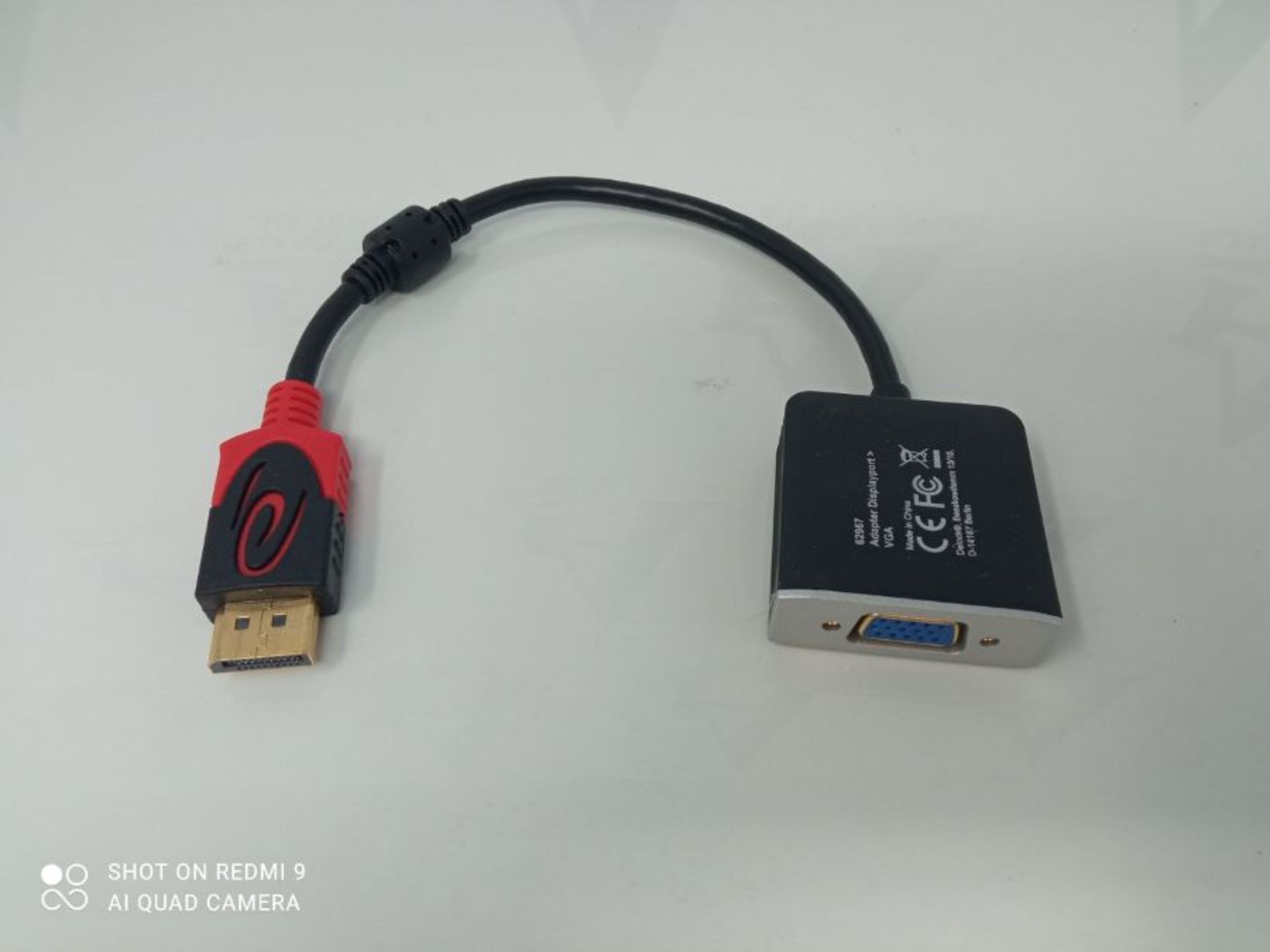 DeLOCK 62967 0.2m DisplayPort VGA (D-Sub) Schwarz Videokabel-Adapter - Image 3 of 3