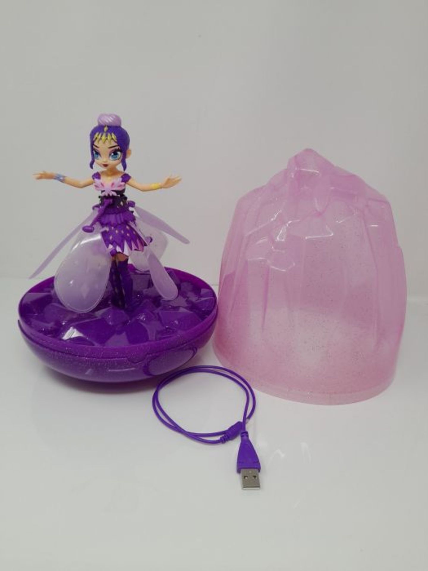 Hatchimals Pixies, Crystal Flyers Purple Magical Flying Pixie Toy, for Kids Aged 6 and - Image 3 of 3