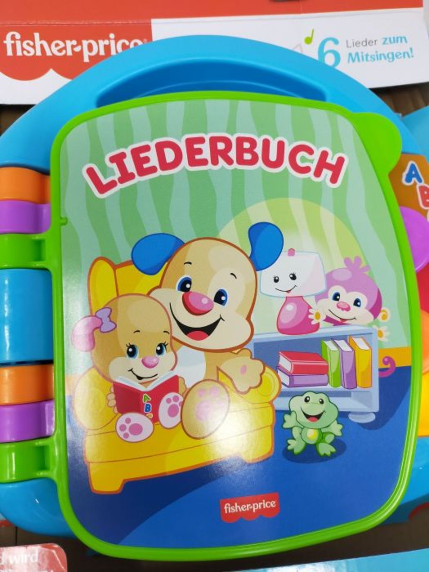 Fisher-Price CDH40 - LernspaÃx Liederbuch, deutschsprachig, ab Babyspielzeug 6 Monat - Image 2 of 3