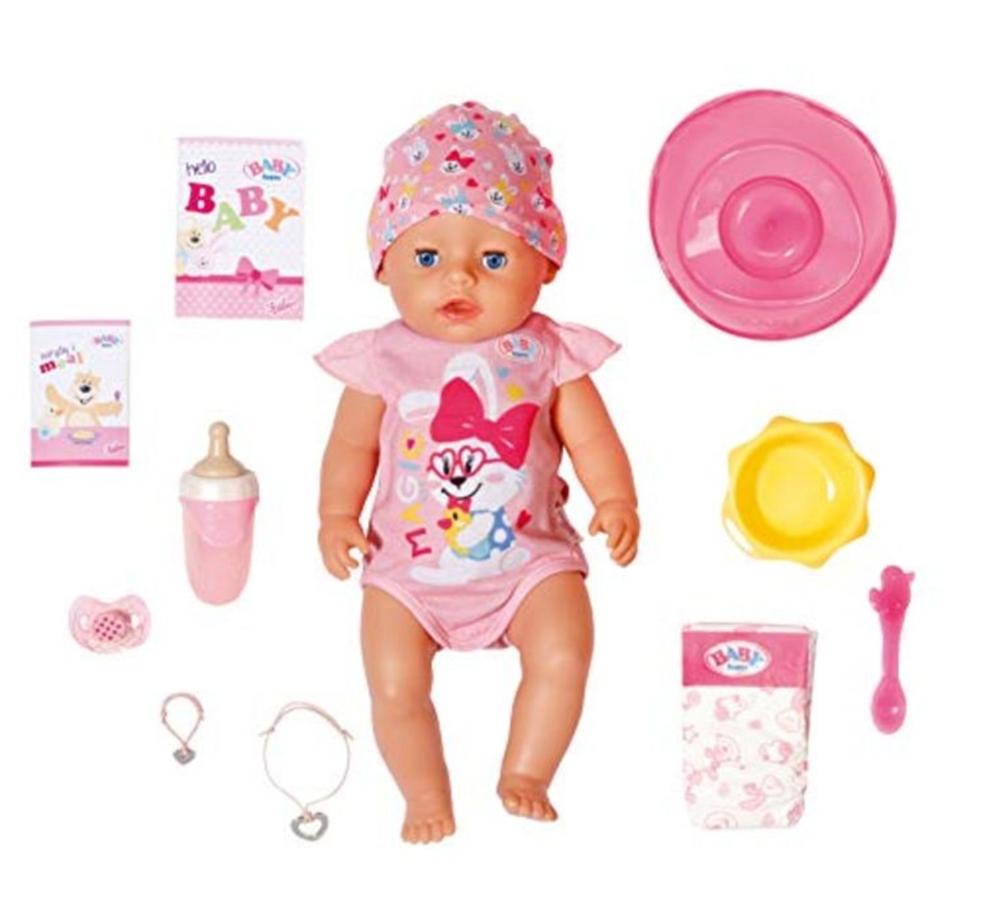 BABY born 827956 43cm Dummy-Realistic Doll with Lifelike Functions-Soft to The Touch,