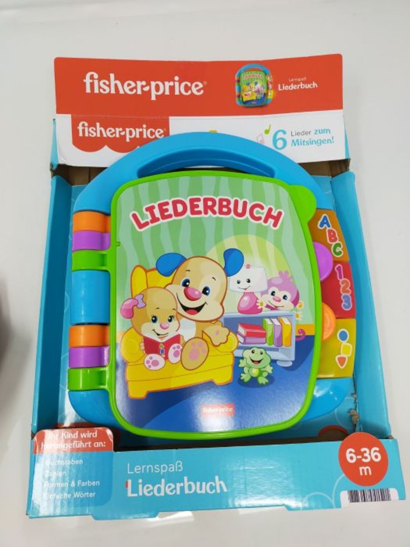 Fisher-Price CDH40 - LernspaÃx Liederbuch, deutschsprachig, ab Babyspielzeug 6 Monat - Image 3 of 3