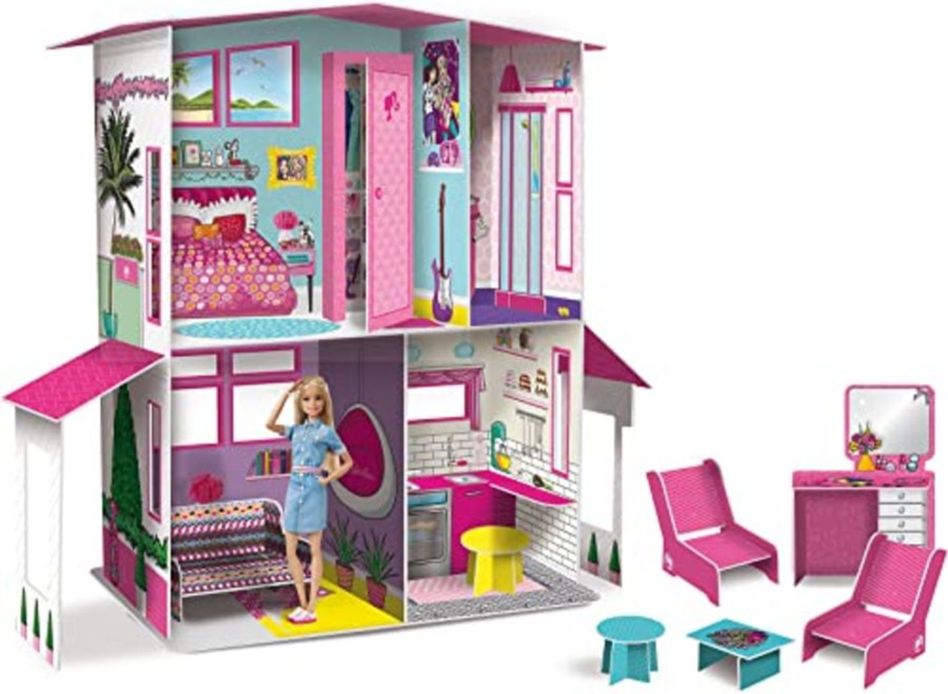 Liscianigiochi 68265 BARBIE DREAMHOUSE, Multi Colour