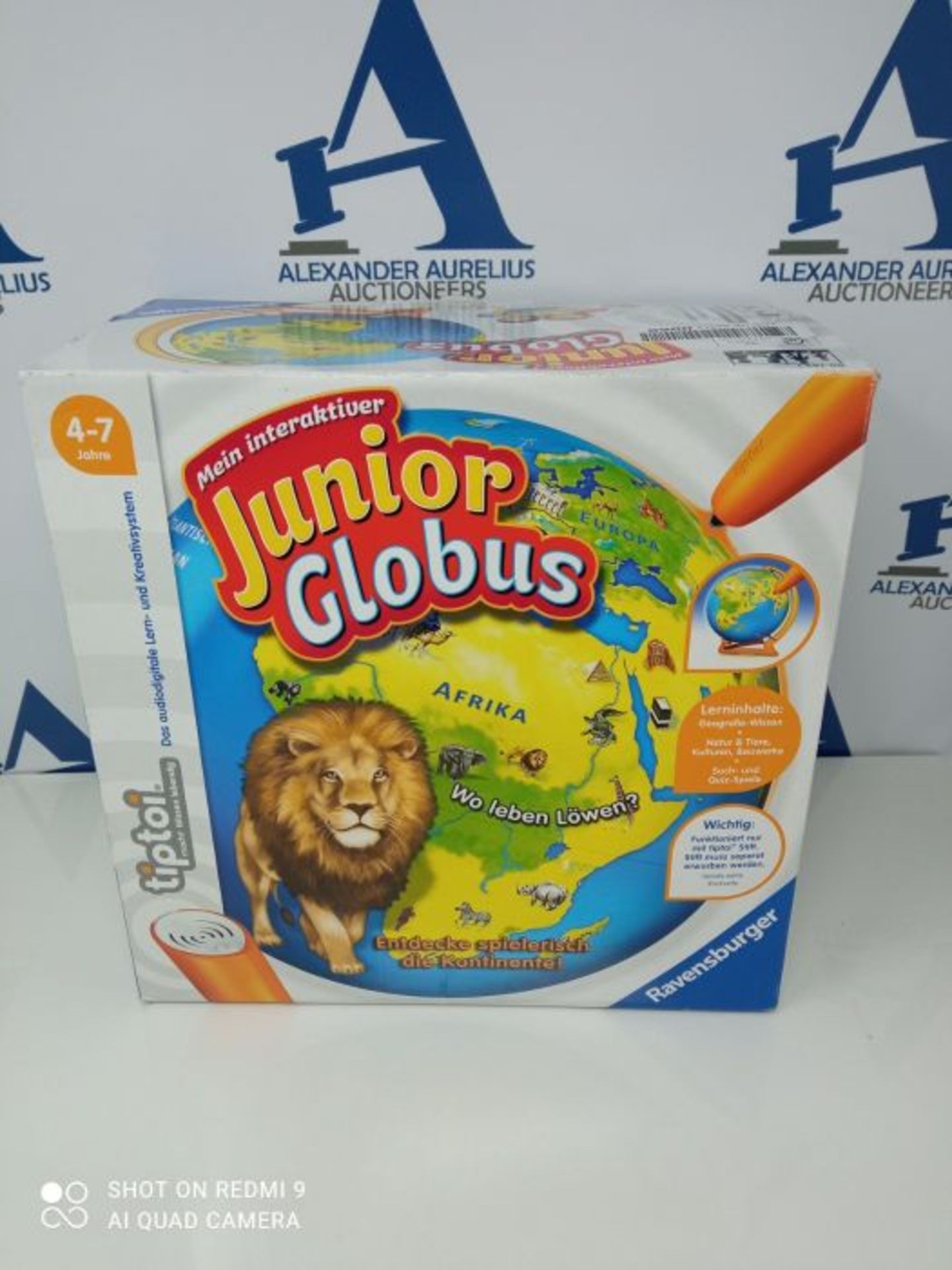 Ravensburger tiptoi 00785 - Mein interaktiver Junior Globus - Kinderspielzeug ab 4 Jah - Image 2 of 3