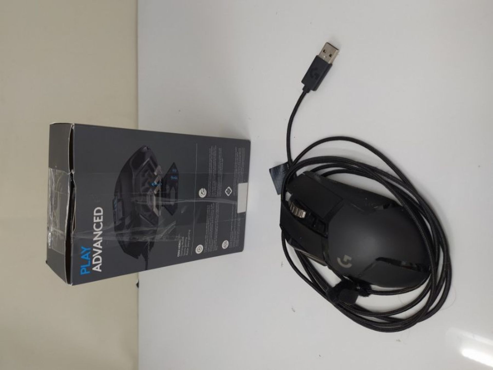 Logitech G502 Hero High Performance Wired Gaming Mouse, Hero 25K Sensor, 25,600 DPI, R - Image 2 of 2