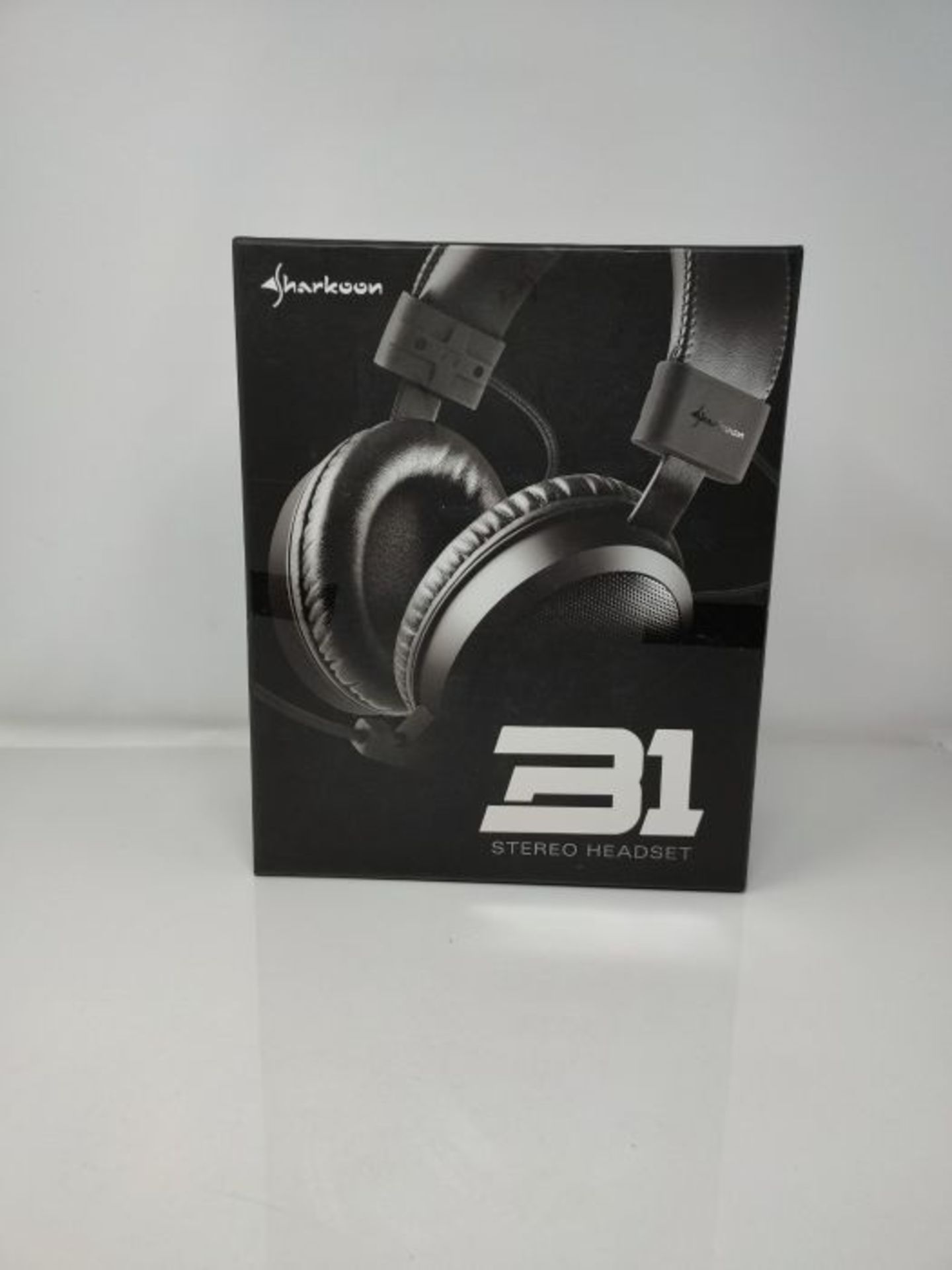 RRP £81.00 Sharkoon B1 Stereo Gaming Headset - Image 2 of 3