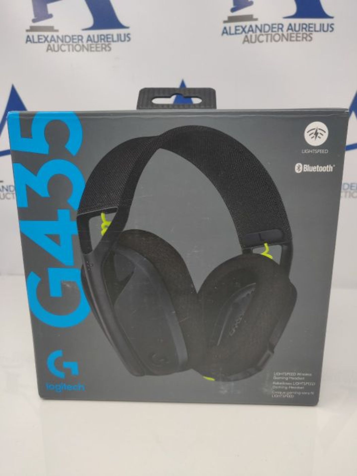 RRP £52.00 Logitech G435 LIGHTSPEED & Bluetooth sans Fil Casque Gaming, Casque lÃ©ger circum-au - Image 2 of 3